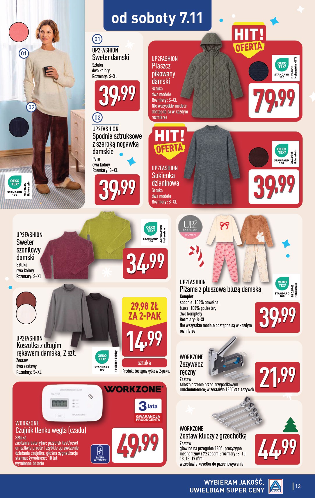 aldi - Nowa gazetka ALDI - Artykuły przemysłowe i tekstylia ważna od 04.11.2026 do 07.11.2026 - page: 13