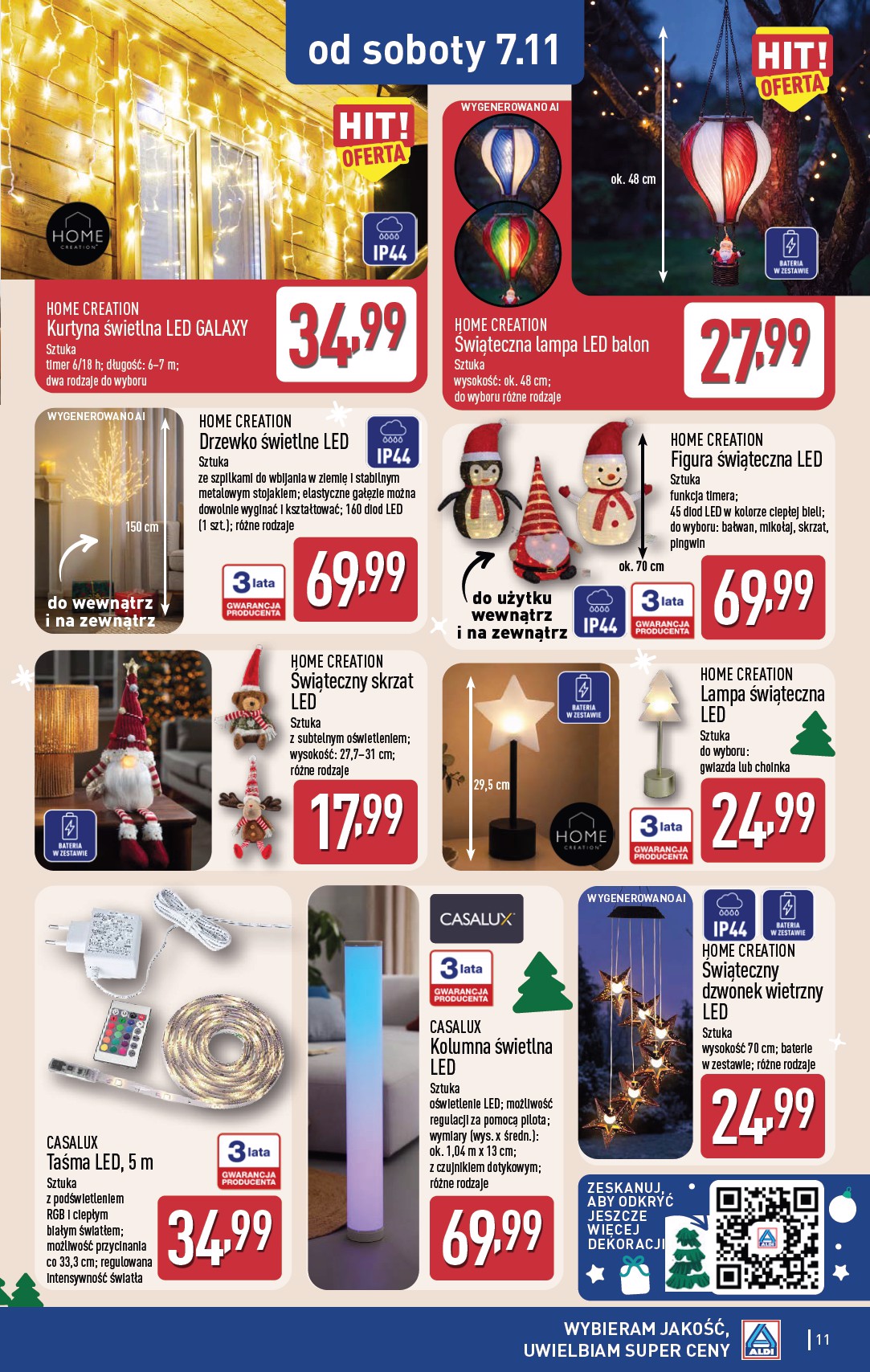 aldi - Nowa gazetka ALDI - Artykuły przemysłowe i tekstylia ważna od 04.11.2026 do 07.11.2026 - page: 11