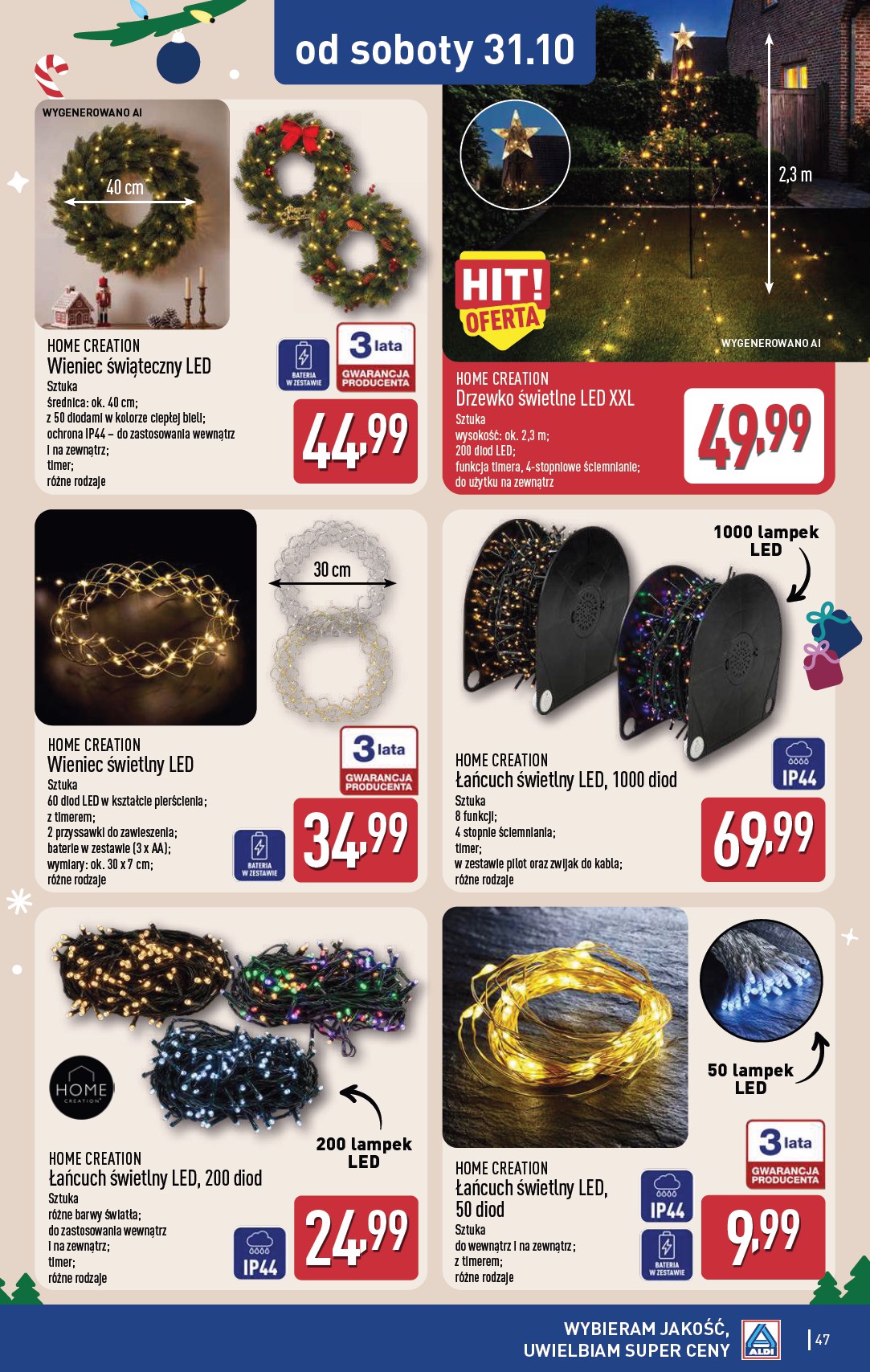 aldi - Aktualna gazetka ALDI ważna od 26.10.2026 do 31.10.2026 - page: 47