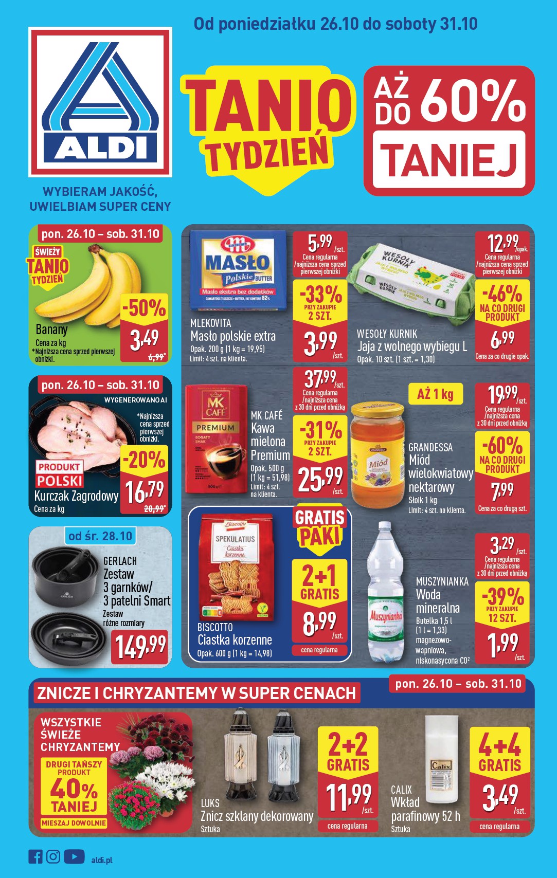 aldi - Aktualna gazetka ALDI ważna od 26.10.2026 do 31.10.2026