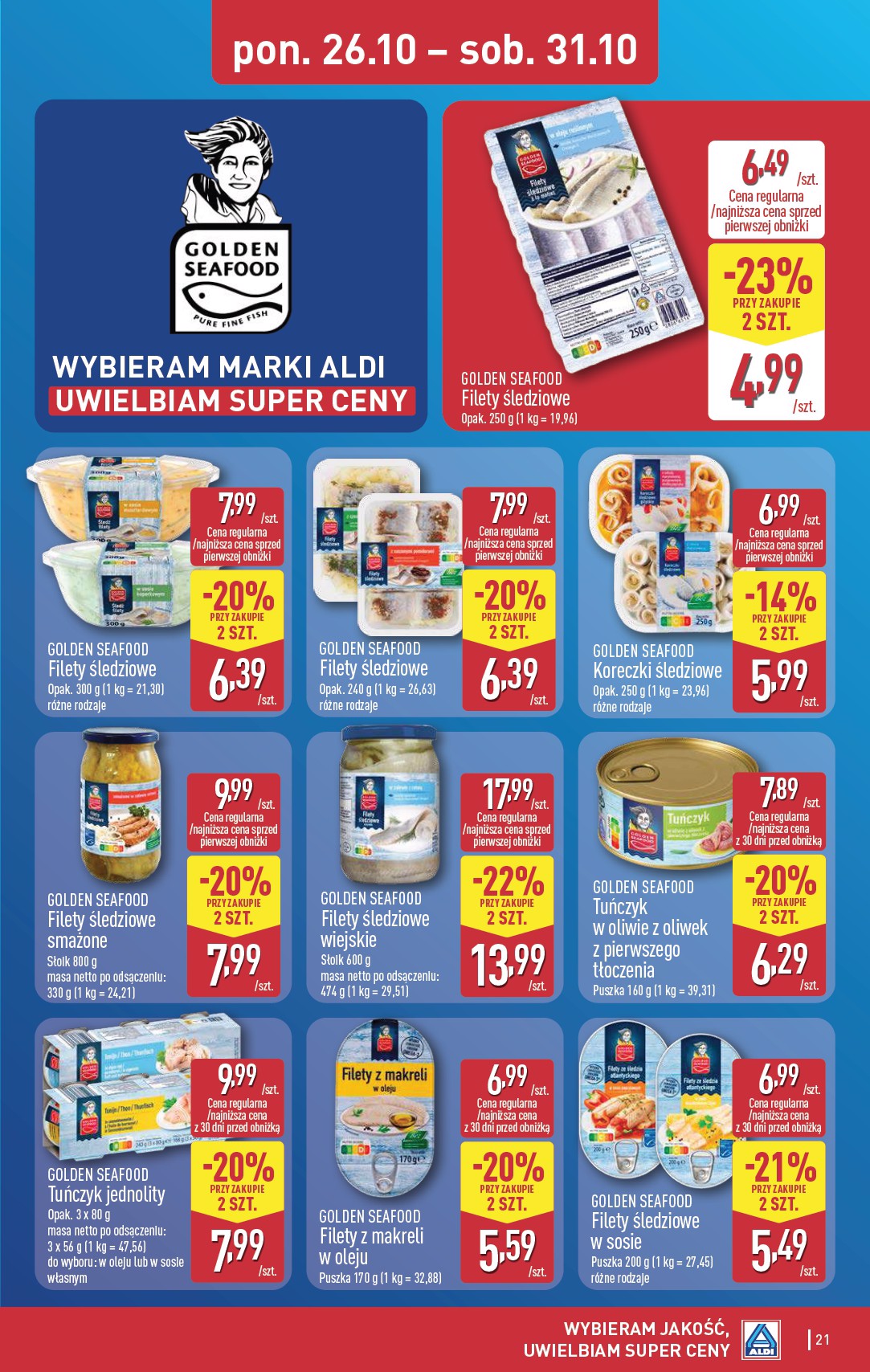 aldi - Aktualna gazetka ALDI ważna od 26.10.2026 do 31.10.2026 - page: 21