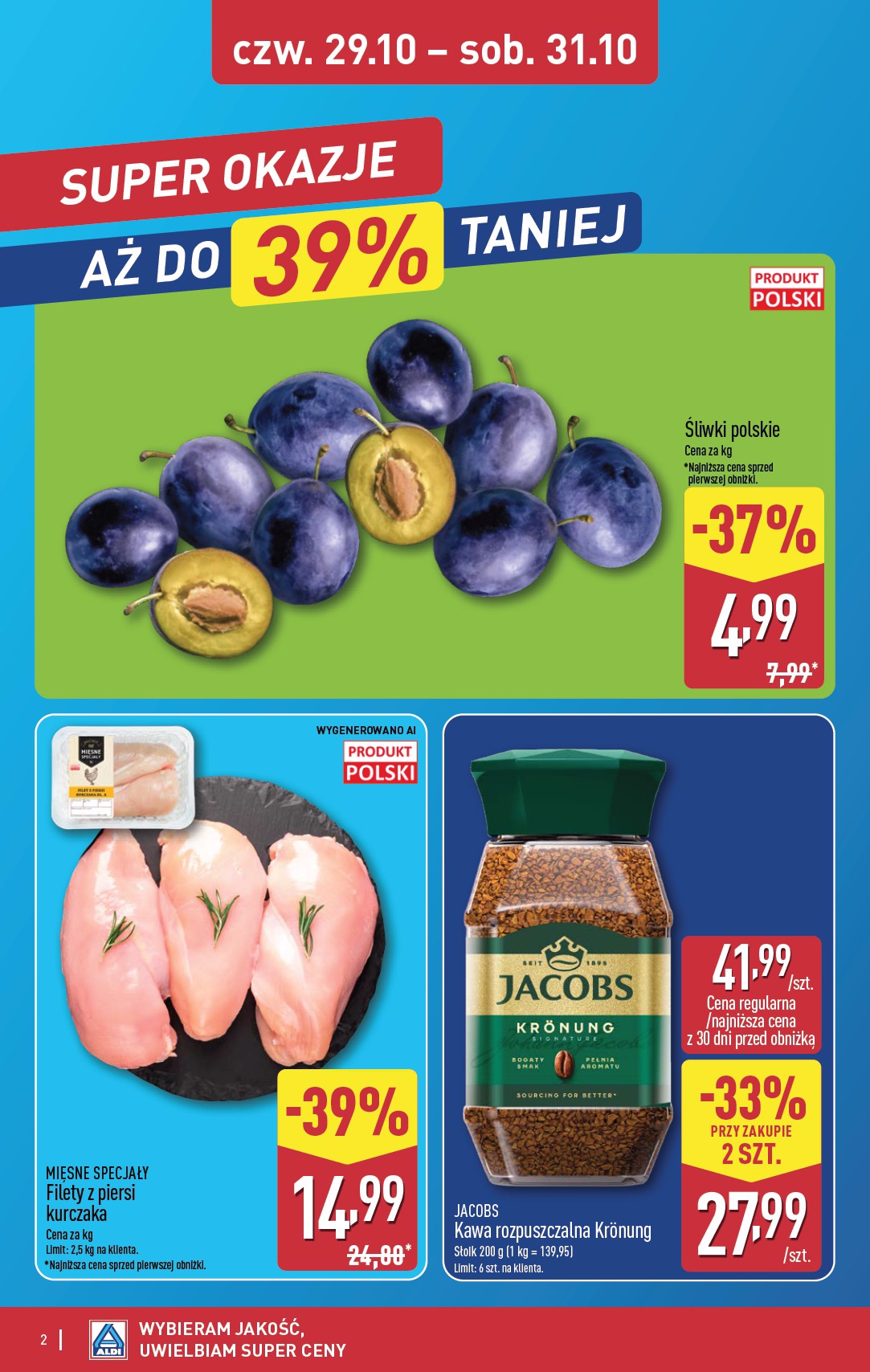 aldi - Nowa gazetka ALDI - Oferta weekendowa ważna od 29.10.2026 do 31.10.2026 - page: 2