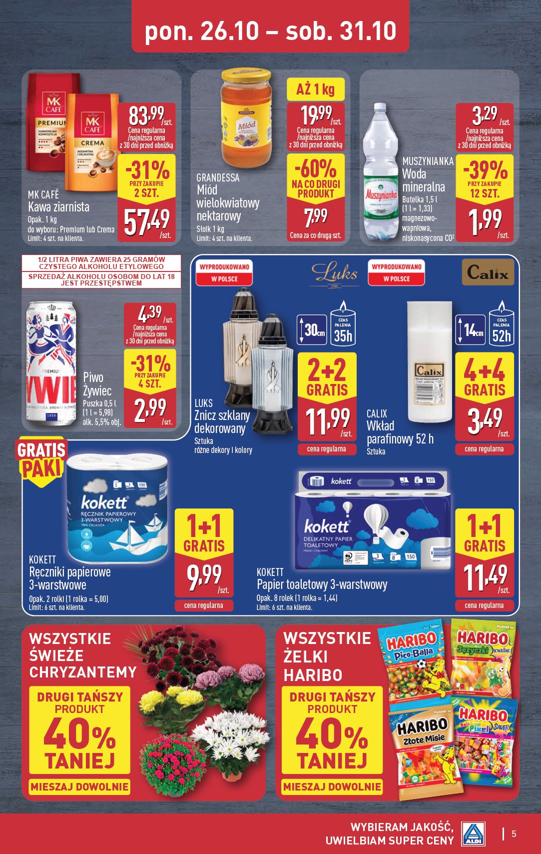 aldi - Nowa gazetka ALDI - Oferta weekendowa ważna od 29.10.2026 do 31.10.2026 - page: 5
