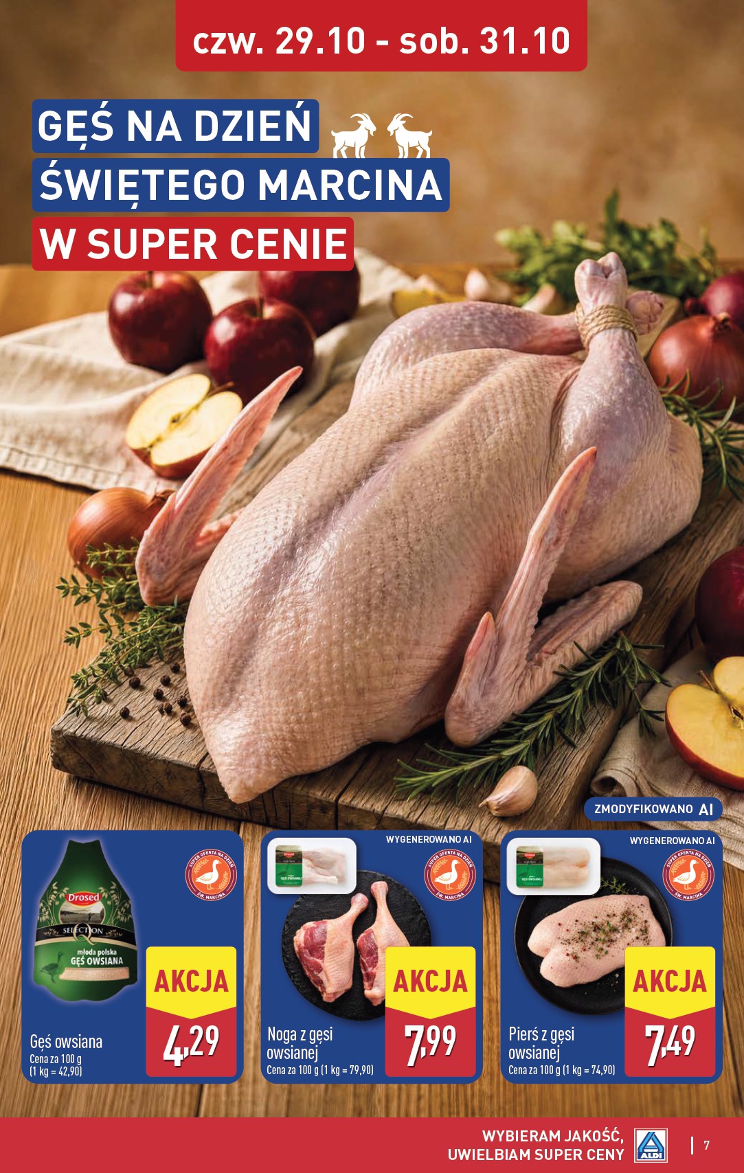 aldi - Nowa gazetka ALDI - Oferta weekendowa ważna od 29.10.2026 do 31.10.2026 - page: 7