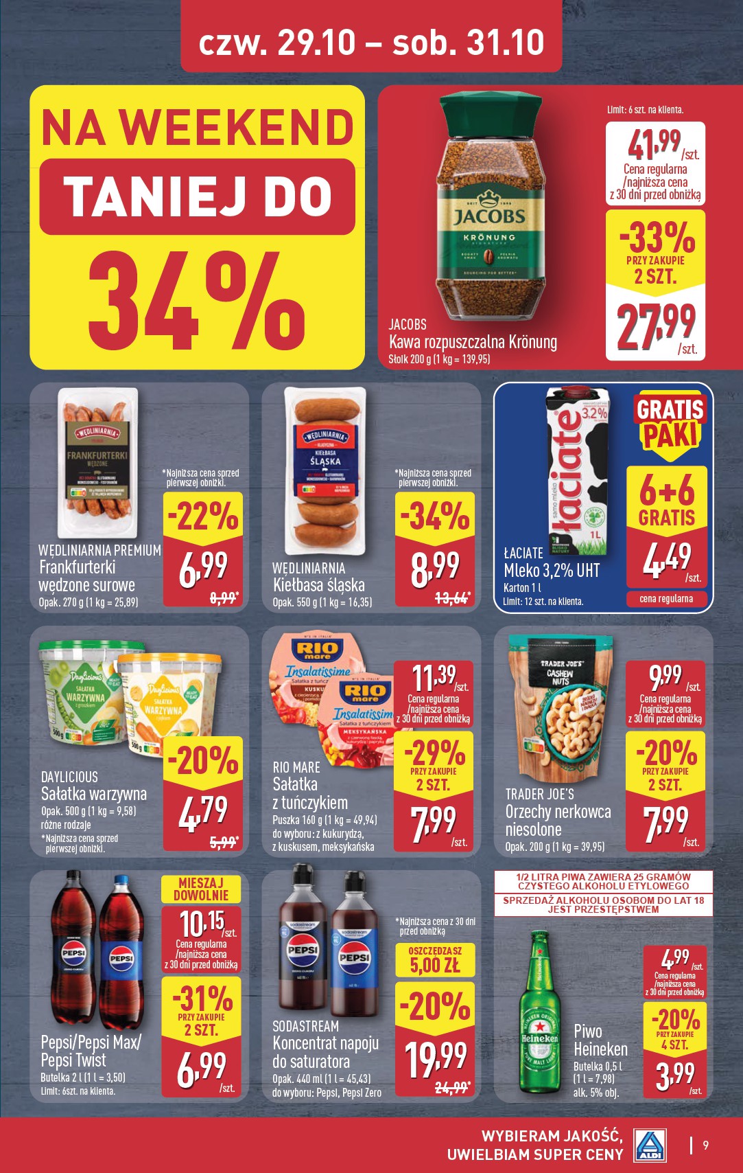 aldi - Nowa gazetka ALDI - Oferta weekendowa ważna od 29.10.2026 do 31.10.2026 - page: 9