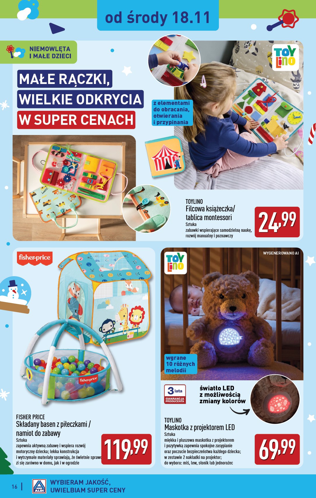 aldi - Nowa gazetka ALDI - Katalog zabawkowy ważna od 31.10.2026 do 12.12.2026 - page: 16