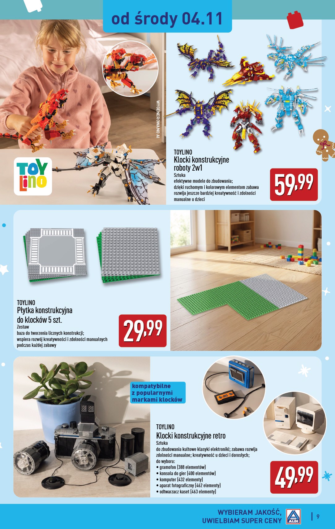 aldi - Nowa gazetka ALDI - Katalog zabawkowy ważna od 31.10.2026 do 12.12.2026 - page: 9