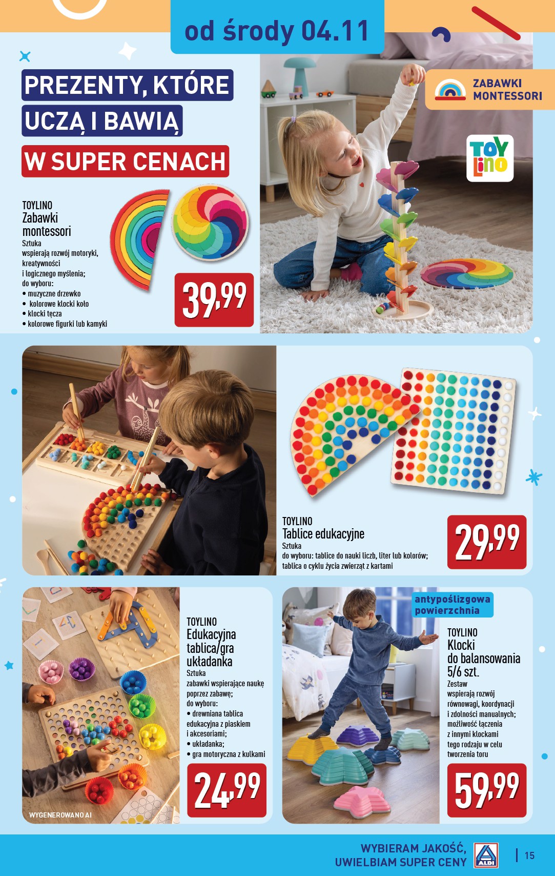 aldi - Nowa gazetka ALDI - Katalog zabawkowy ważna od 31.10.2026 do 12.12.2026 - page: 15