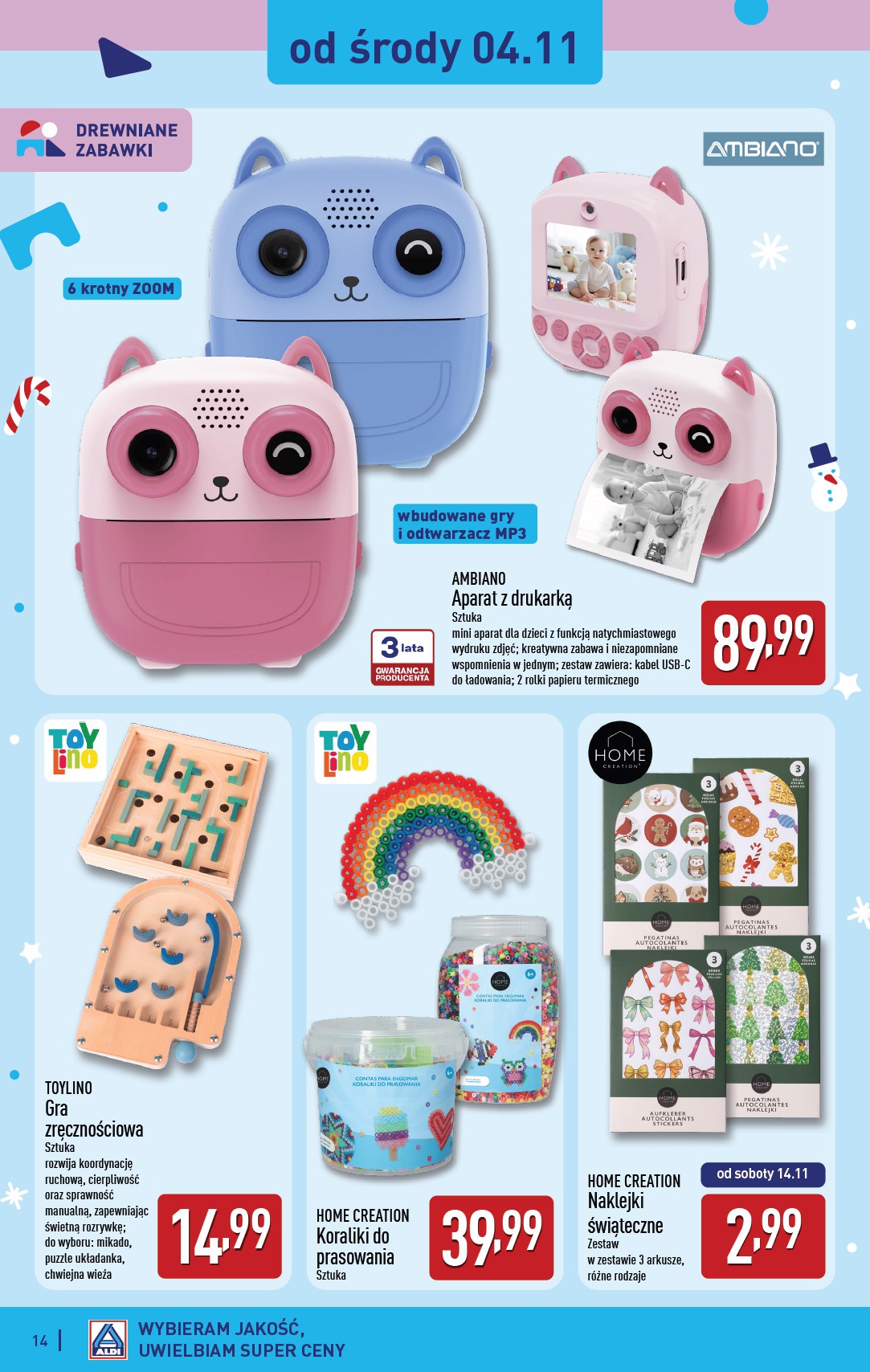 aldi - Nowa gazetka ALDI - Katalog zabawkowy ważna od 31.10.2026 do 12.12.2026 - page: 14