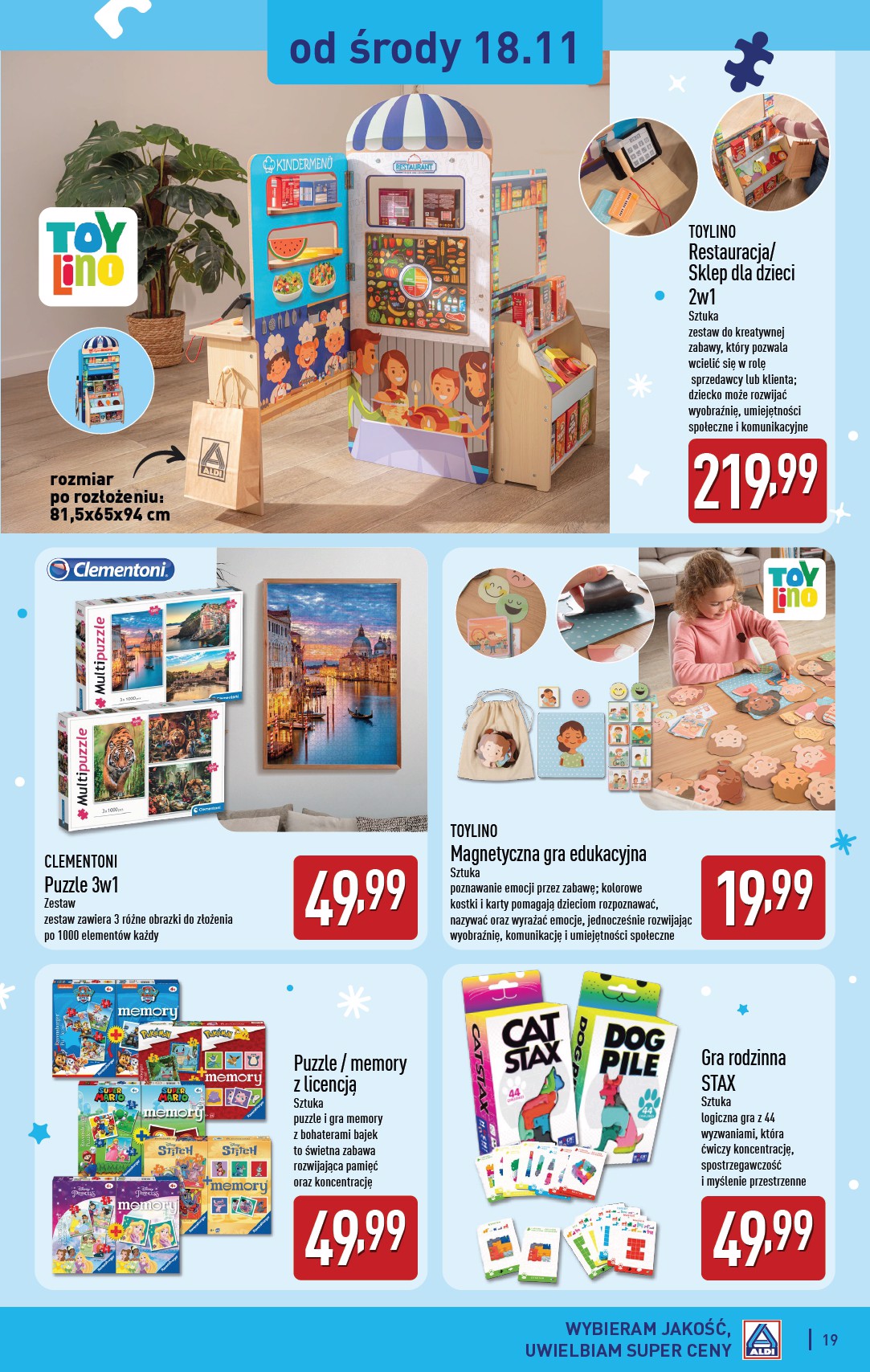 aldi - Nowa gazetka ALDI - Katalog zabawkowy ważna od 31.10.2026 do 12.12.2026 - page: 19