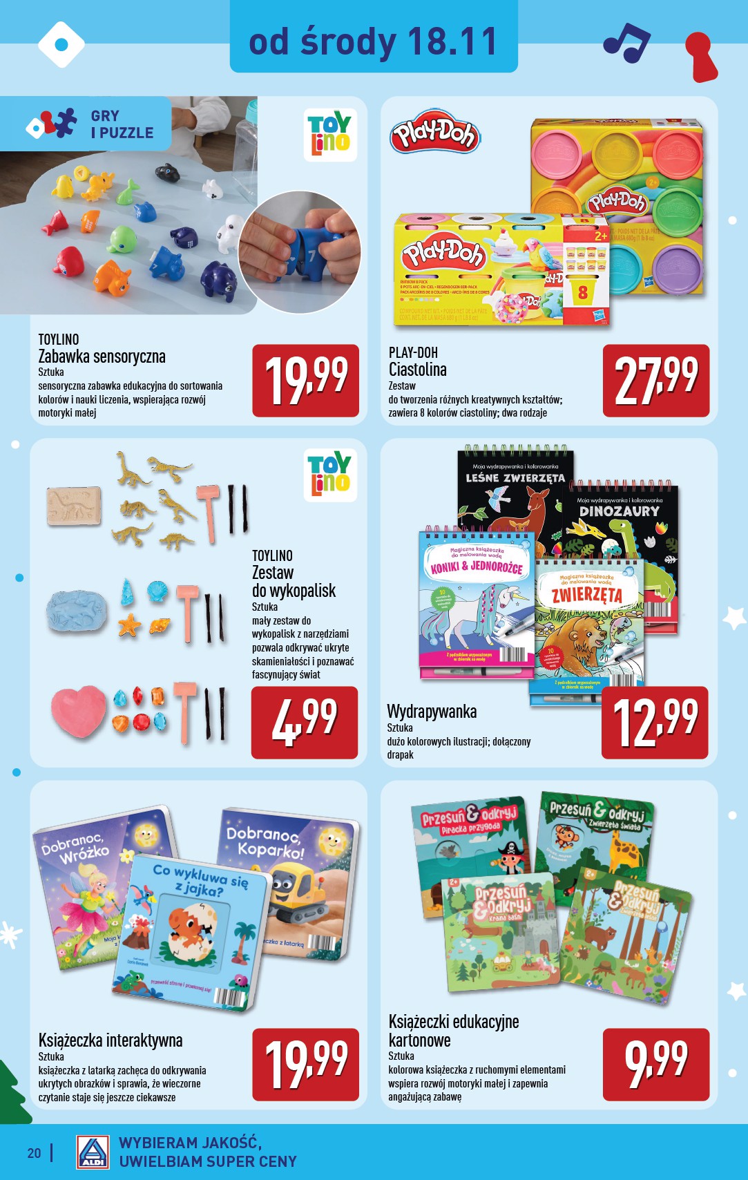 aldi - Nowa gazetka ALDI - Katalog zabawkowy ważna od 31.10.2026 do 12.12.2026 - page: 20