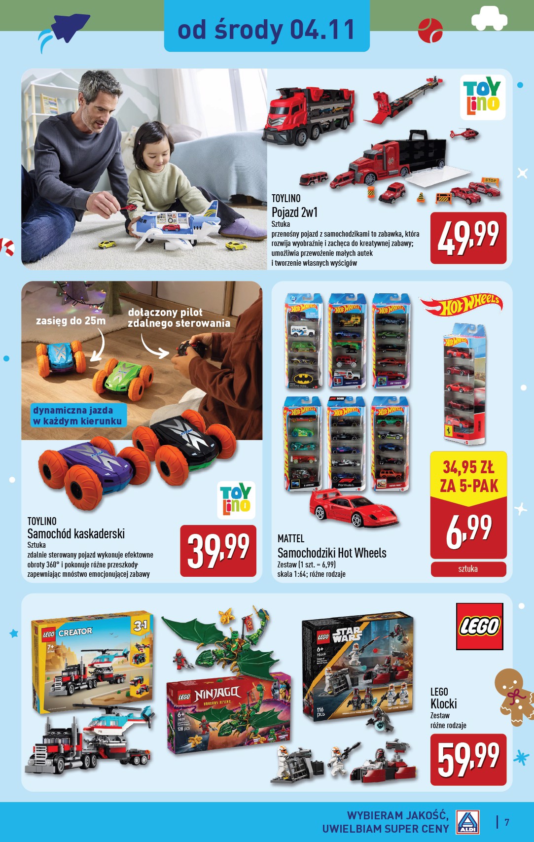 aldi - Nowa gazetka ALDI - Katalog zabawkowy ważna od 31.10.2026 do 12.12.2026 - page: 7