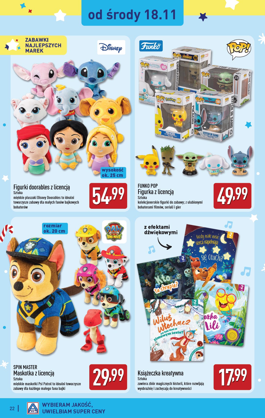 aldi - Nowa gazetka ALDI - Katalog zabawkowy ważna od 31.10.2026 do 12.12.2026 - page: 22