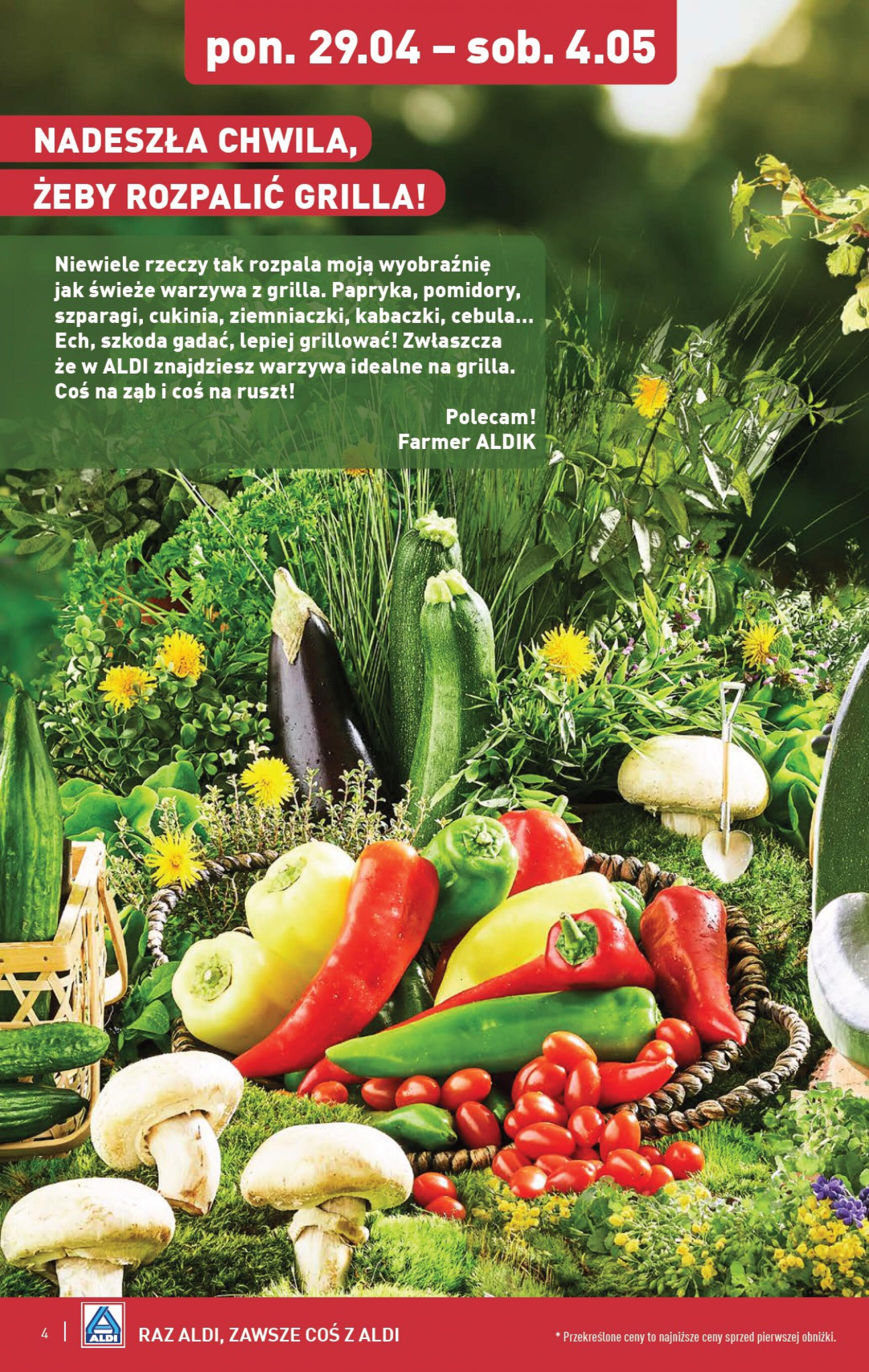 aldi - ALDI - Farmer ALDIK poleca świeże owoce i warzywa gazetka aktualna ważna od 29.04. - 04.05. - page: 4