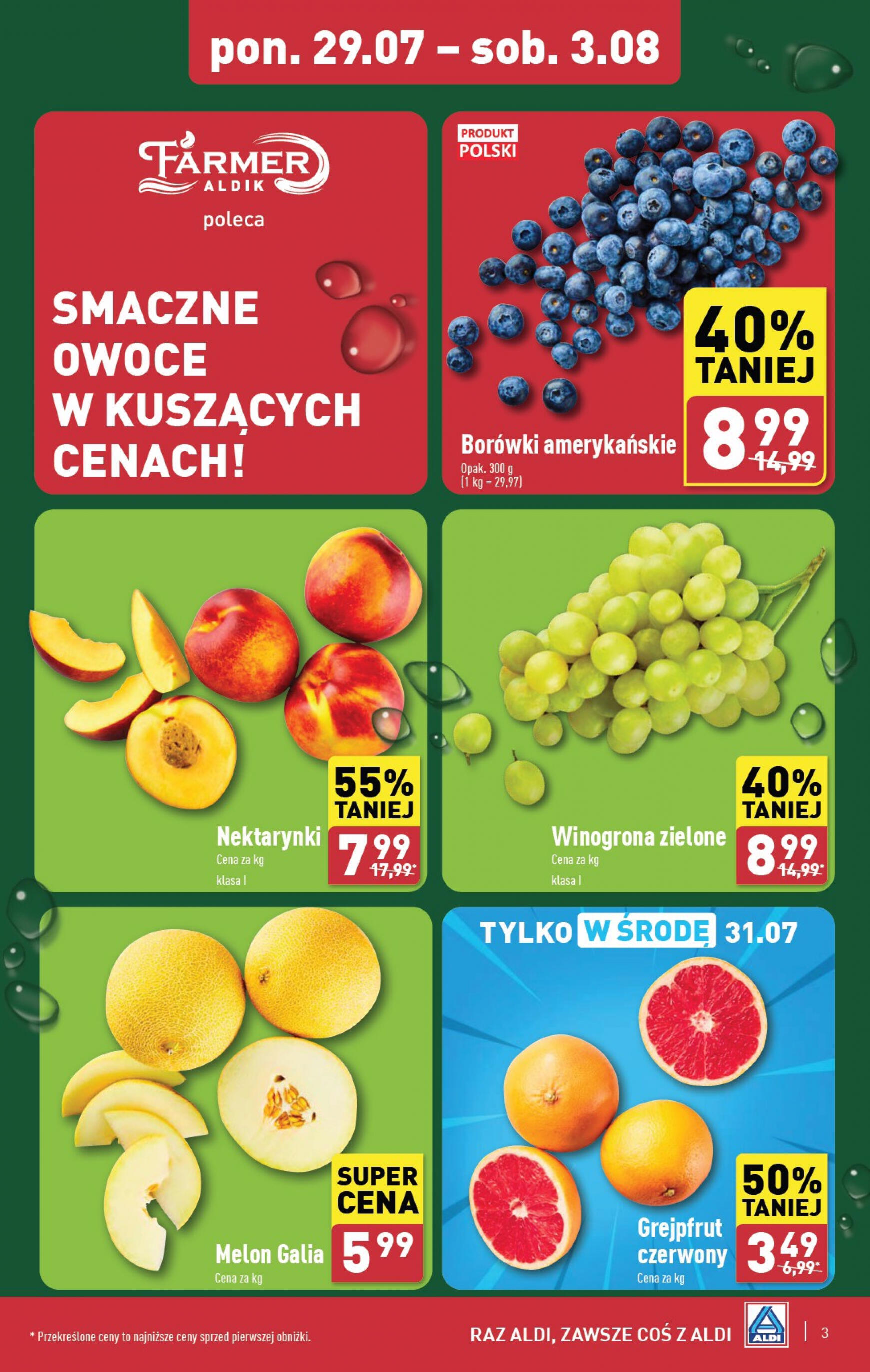 aldi - ALDI gazetka aktualna ważna od 29.07. - 03.08. - page: 3