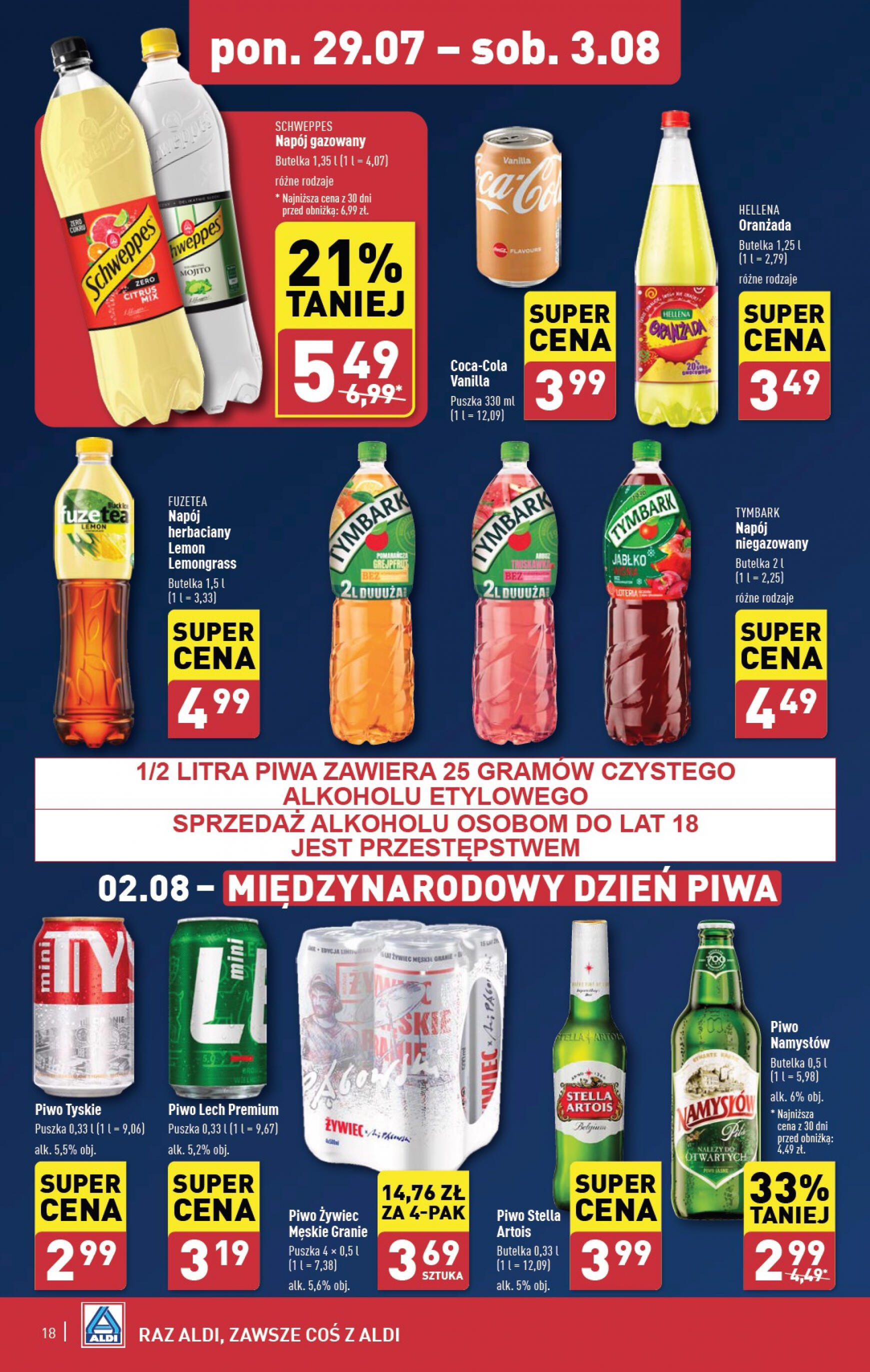 aldi - ALDI gazetka aktualna ważna od 29.07. - 03.08. - page: 18