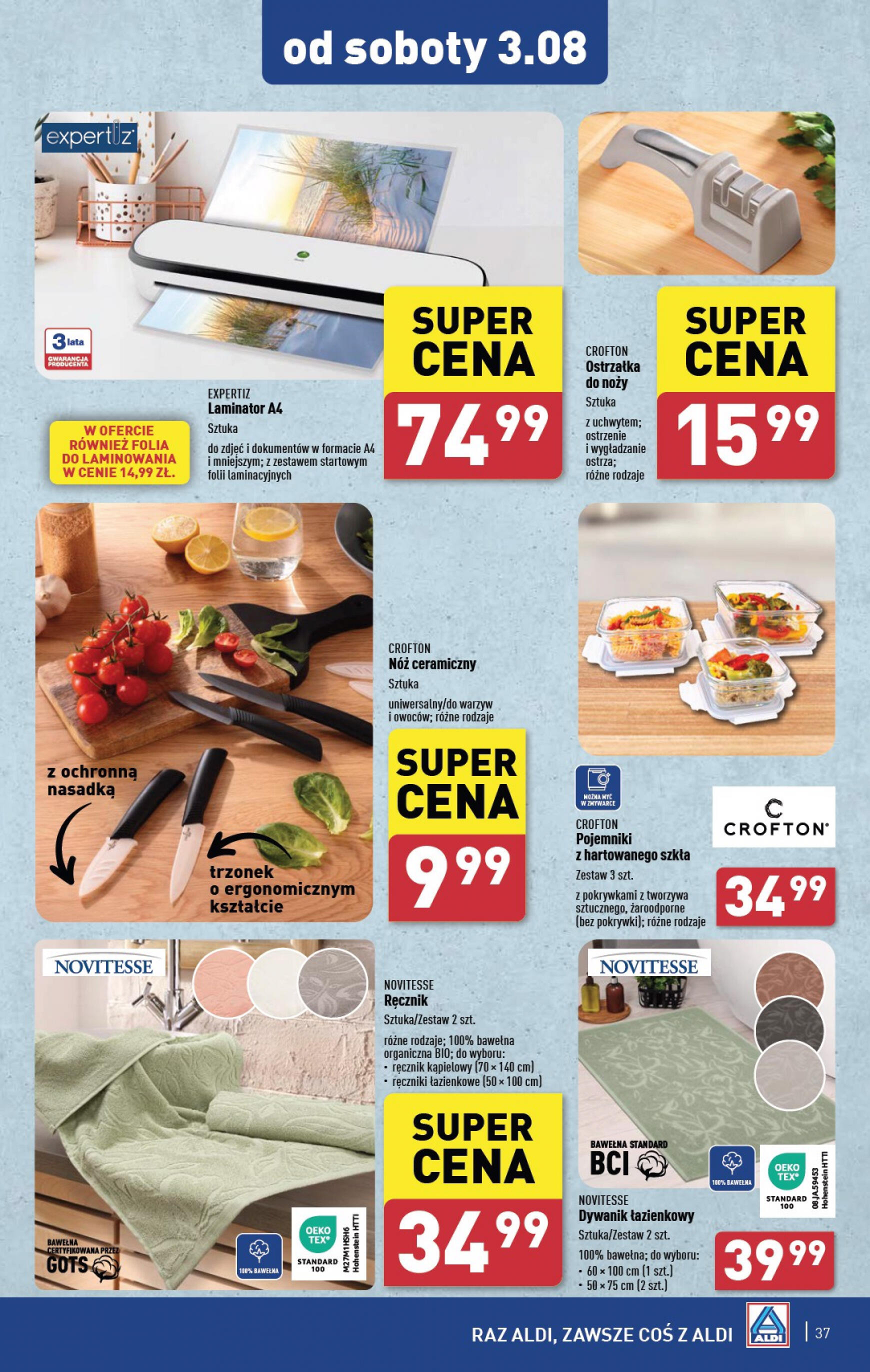 aldi - ALDI gazetka aktualna ważna od 29.07. - 03.08. - page: 37