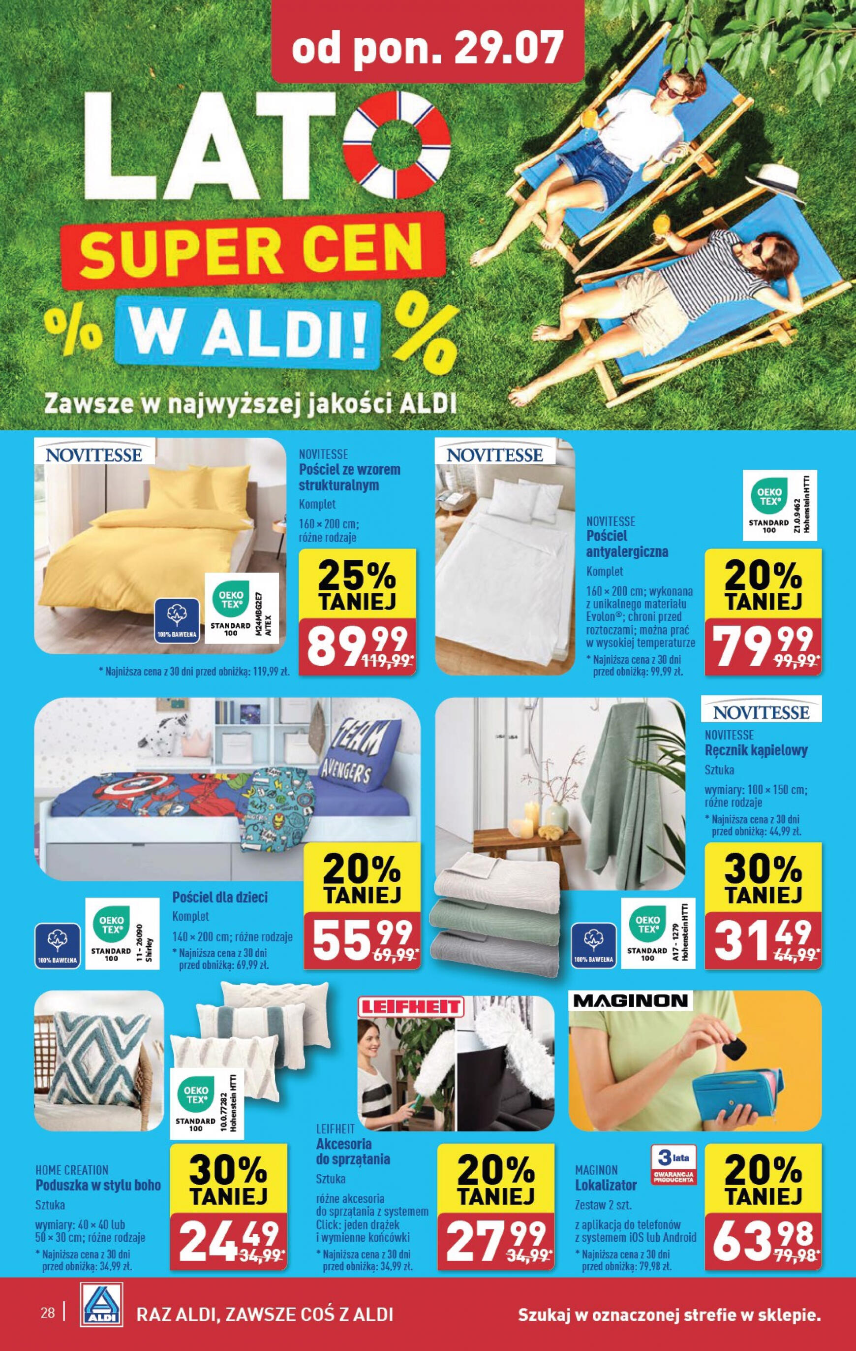 aldi - ALDI gazetka aktualna ważna od 29.07. - 03.08. - page: 28