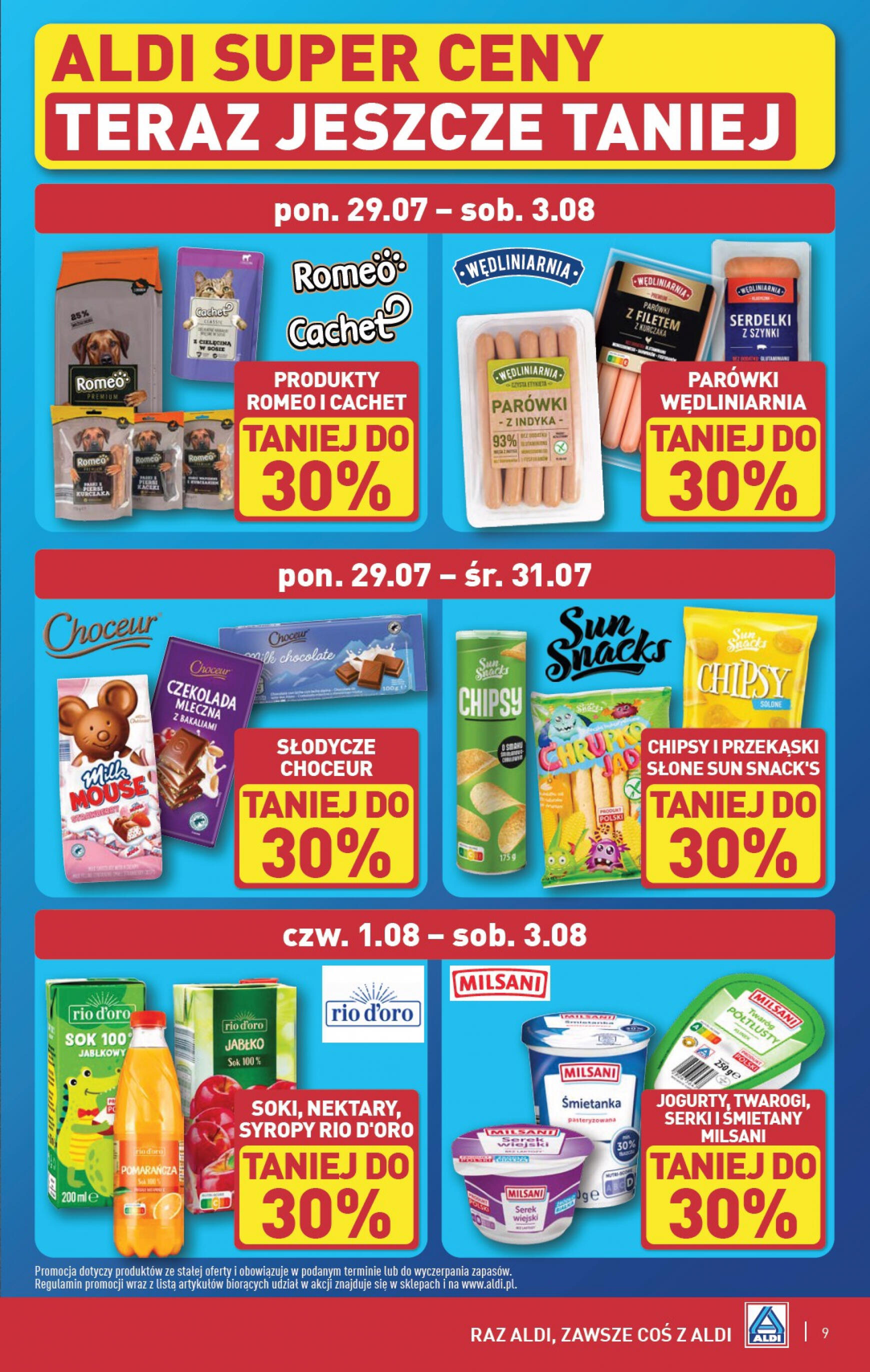 aldi - ALDI gazetka aktualna ważna od 29.07. - 03.08. - page: 9