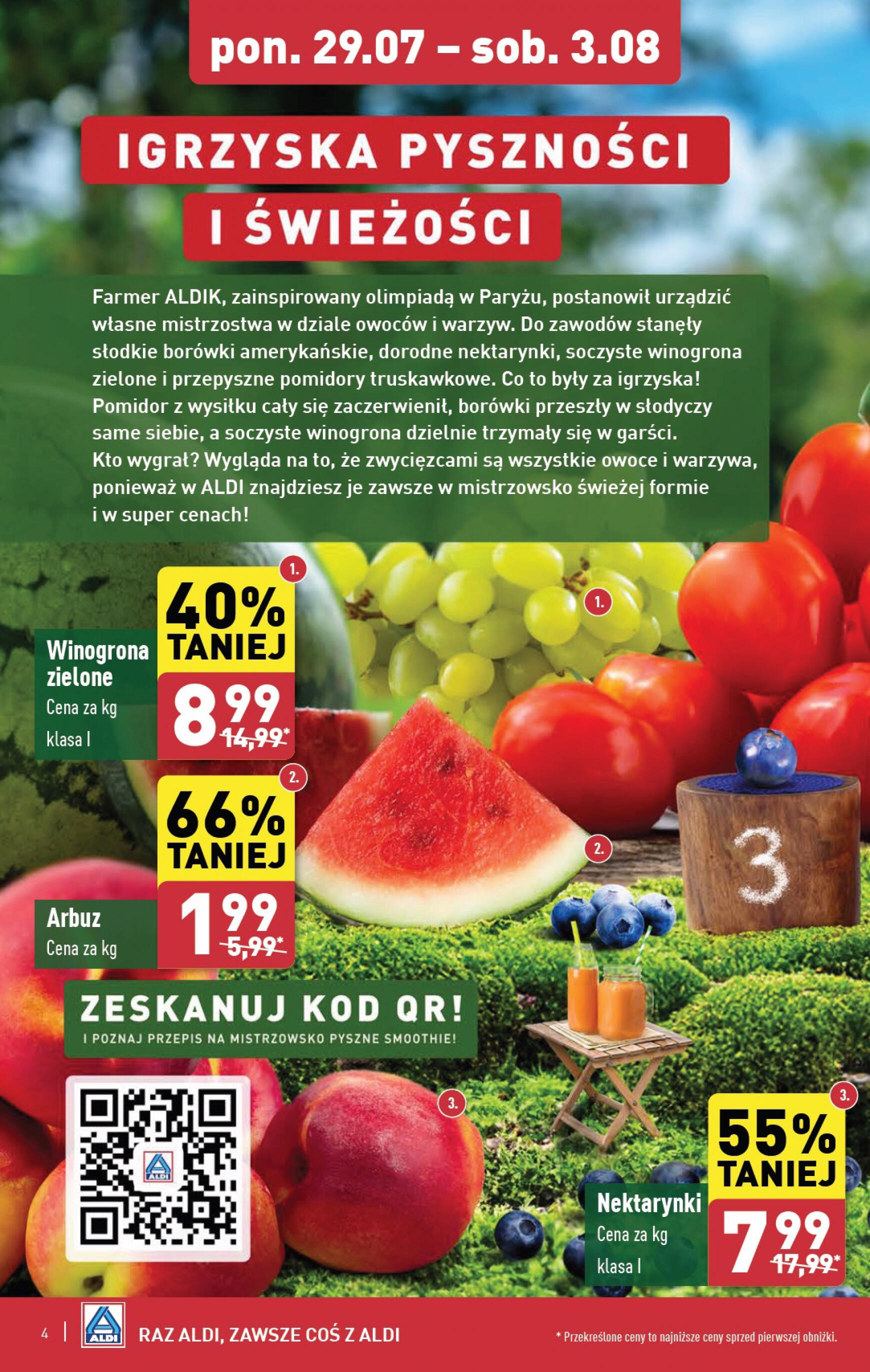 aldi - ALDI gazetka aktualna ważna od 29.07. - 03.08. - page: 4