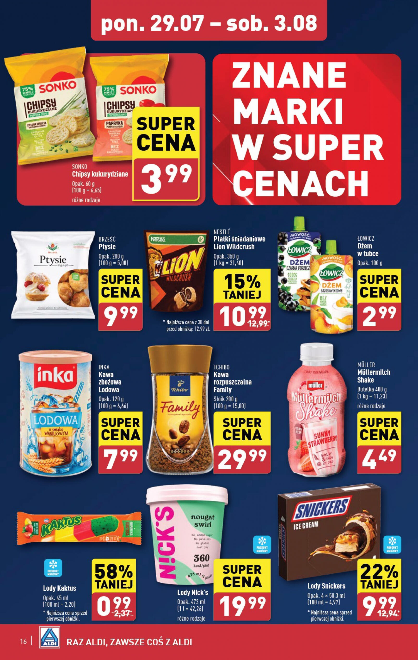 aldi - ALDI gazetka aktualna ważna od 29.07. - 03.08. - page: 16