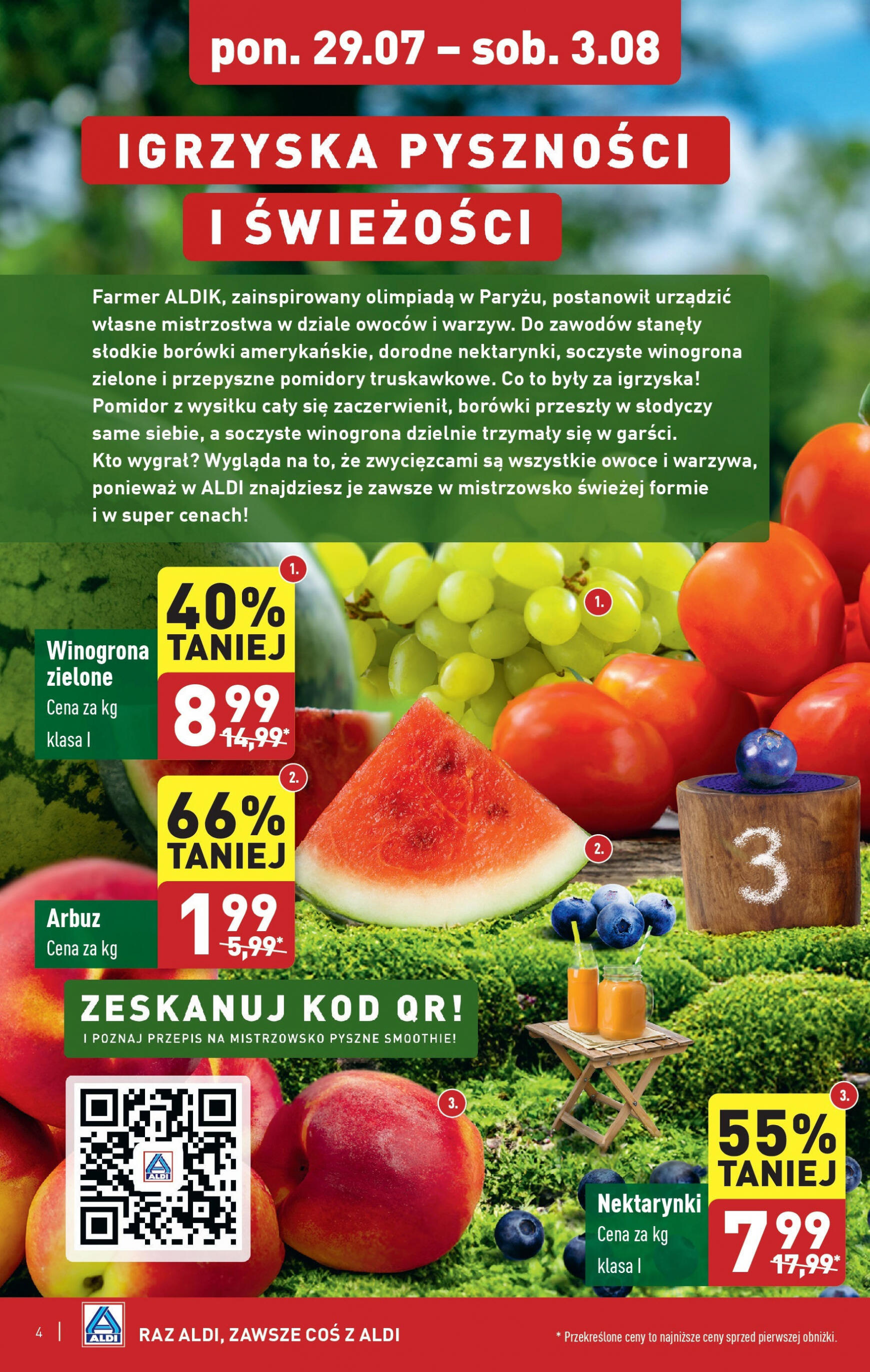 aldi - Aldi - Farmer Aldik gazetka aktualna ważna od 29.07. - 03.08. - page: 4