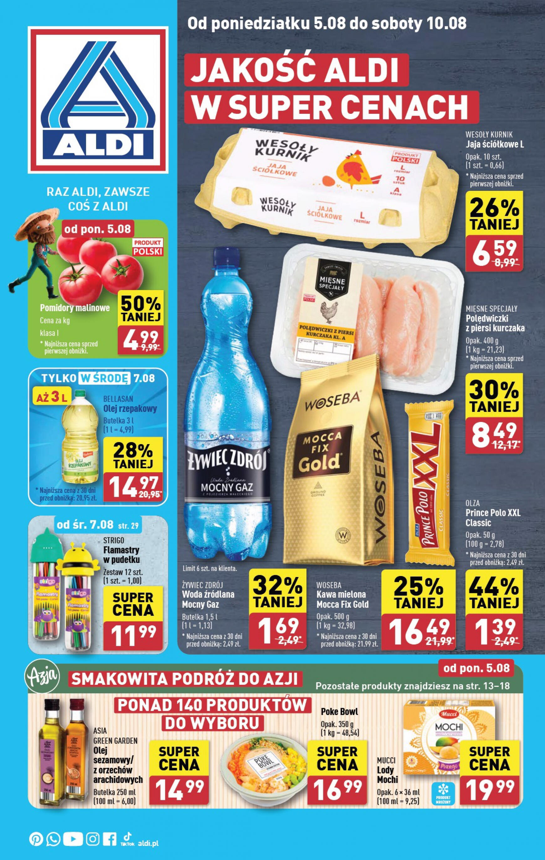 aldi - ALDI gazetka aktualna ważna od 05.08. - 10.08. - page: 1