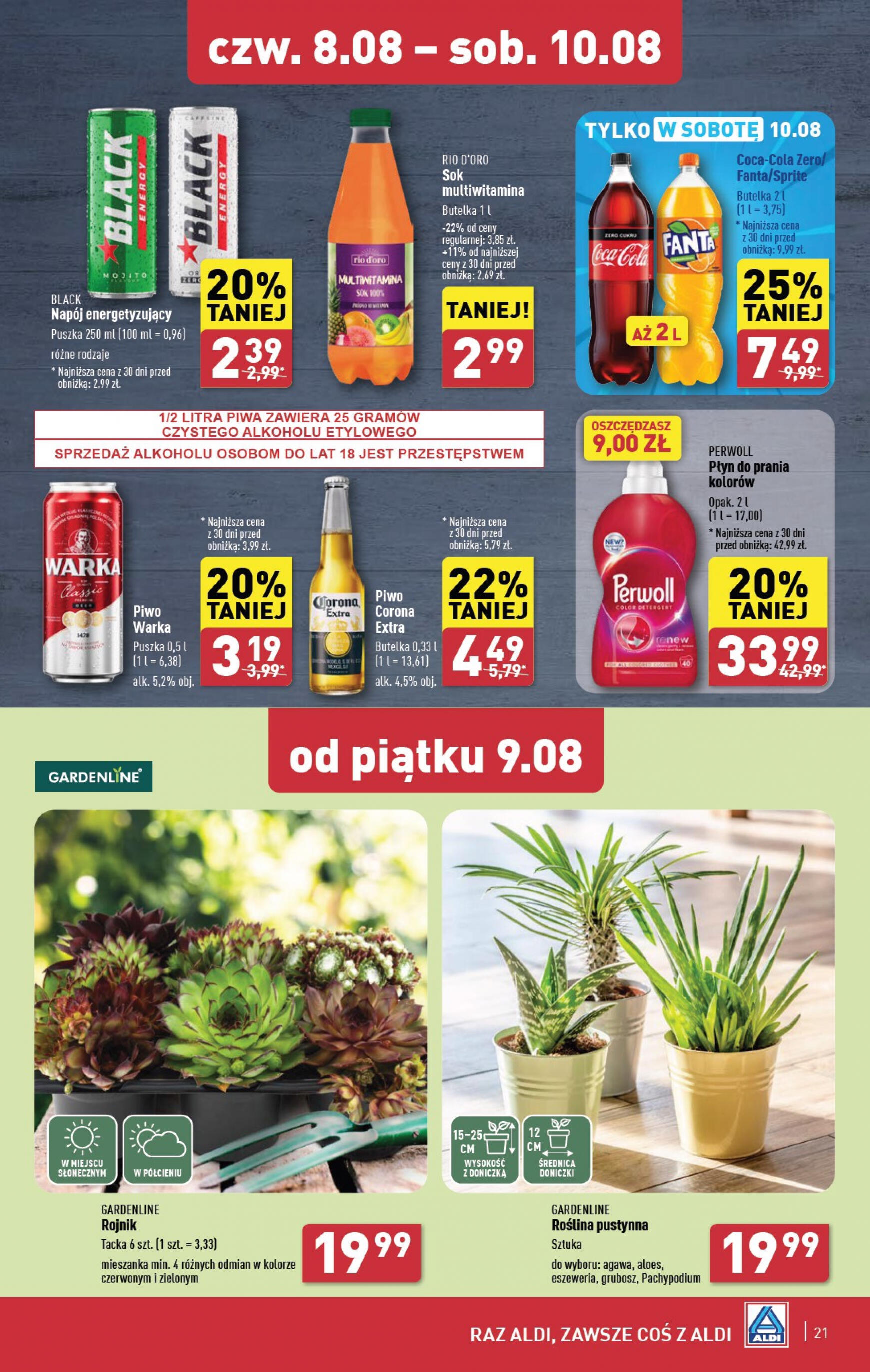 aldi - ALDI gazetka aktualna ważna od 05.08. - 10.08. - page: 21