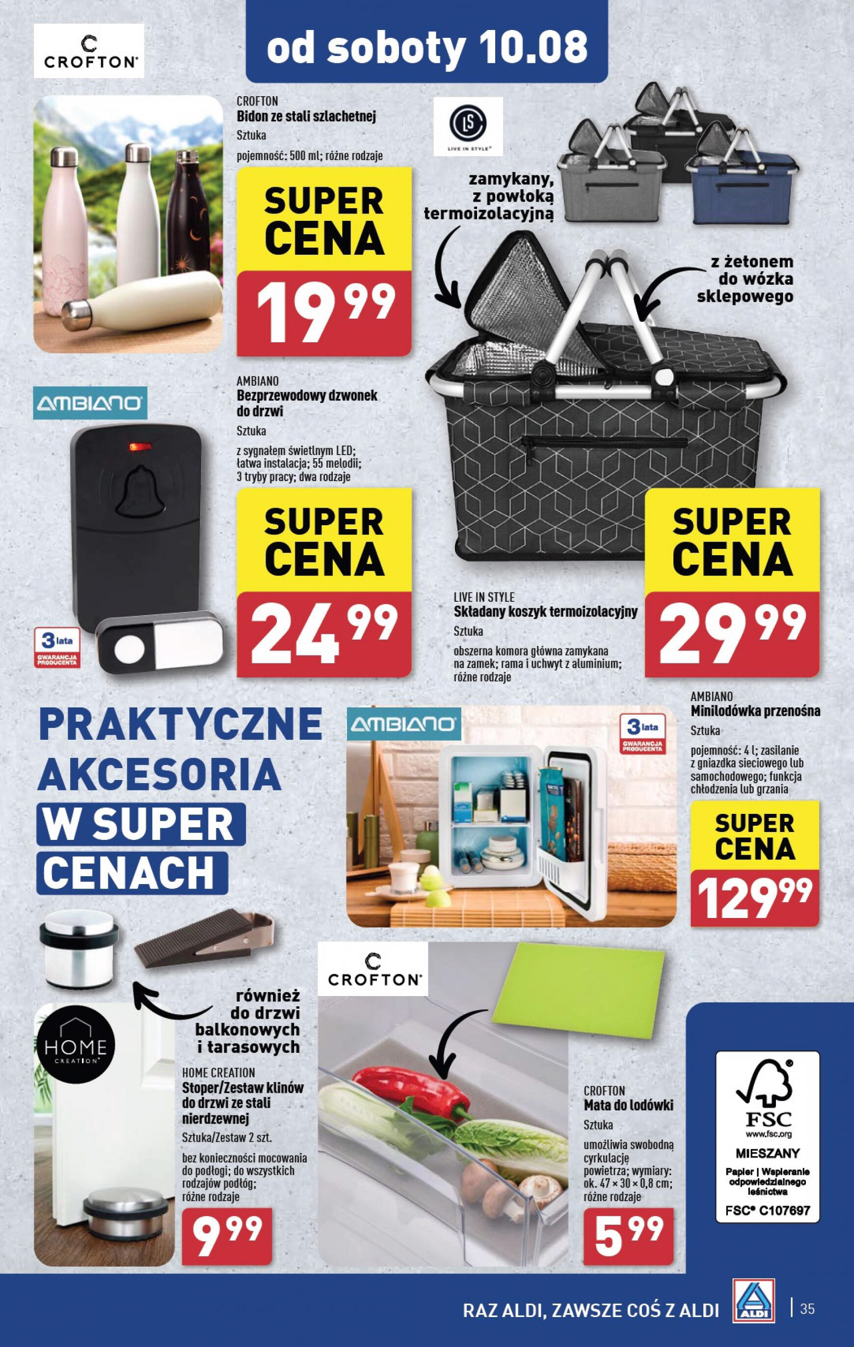 aldi - ALDI gazetka aktualna ważna od 05.08. - 10.08. - page: 35