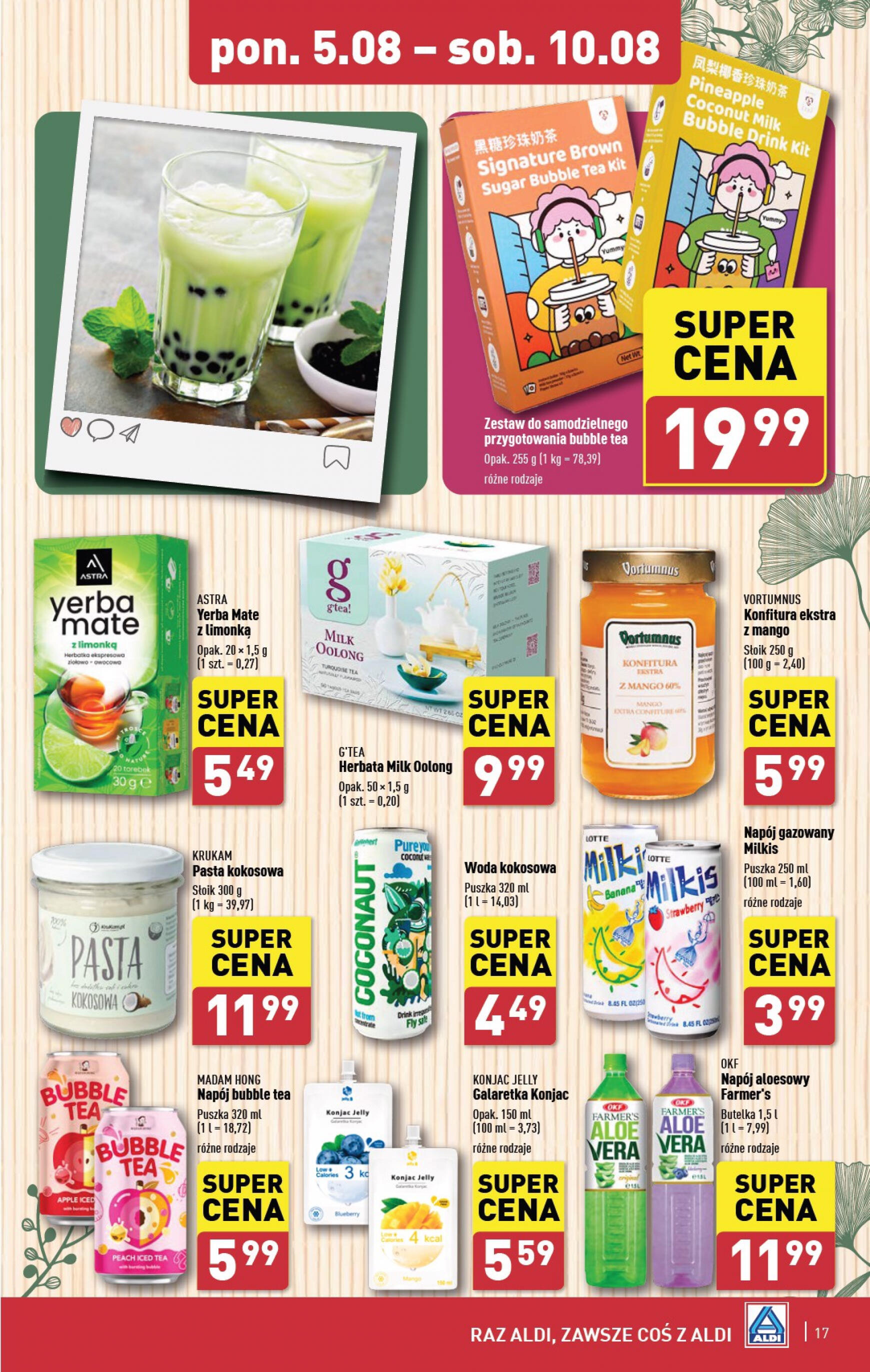 aldi - ALDI gazetka aktualna ważna od 05.08. - 10.08. - page: 17