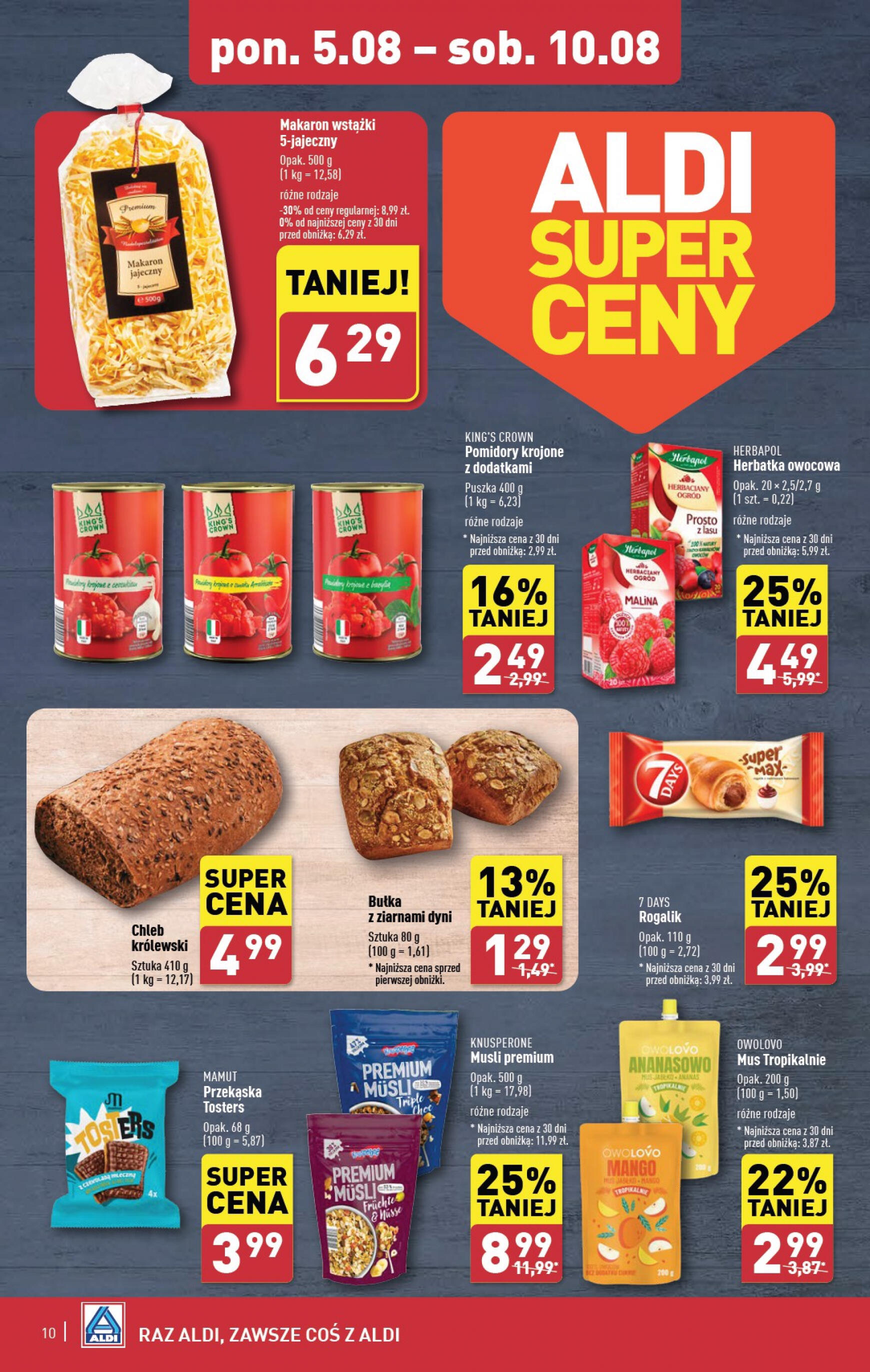 aldi - ALDI gazetka aktualna ważna od 05.08. - 10.08. - page: 10