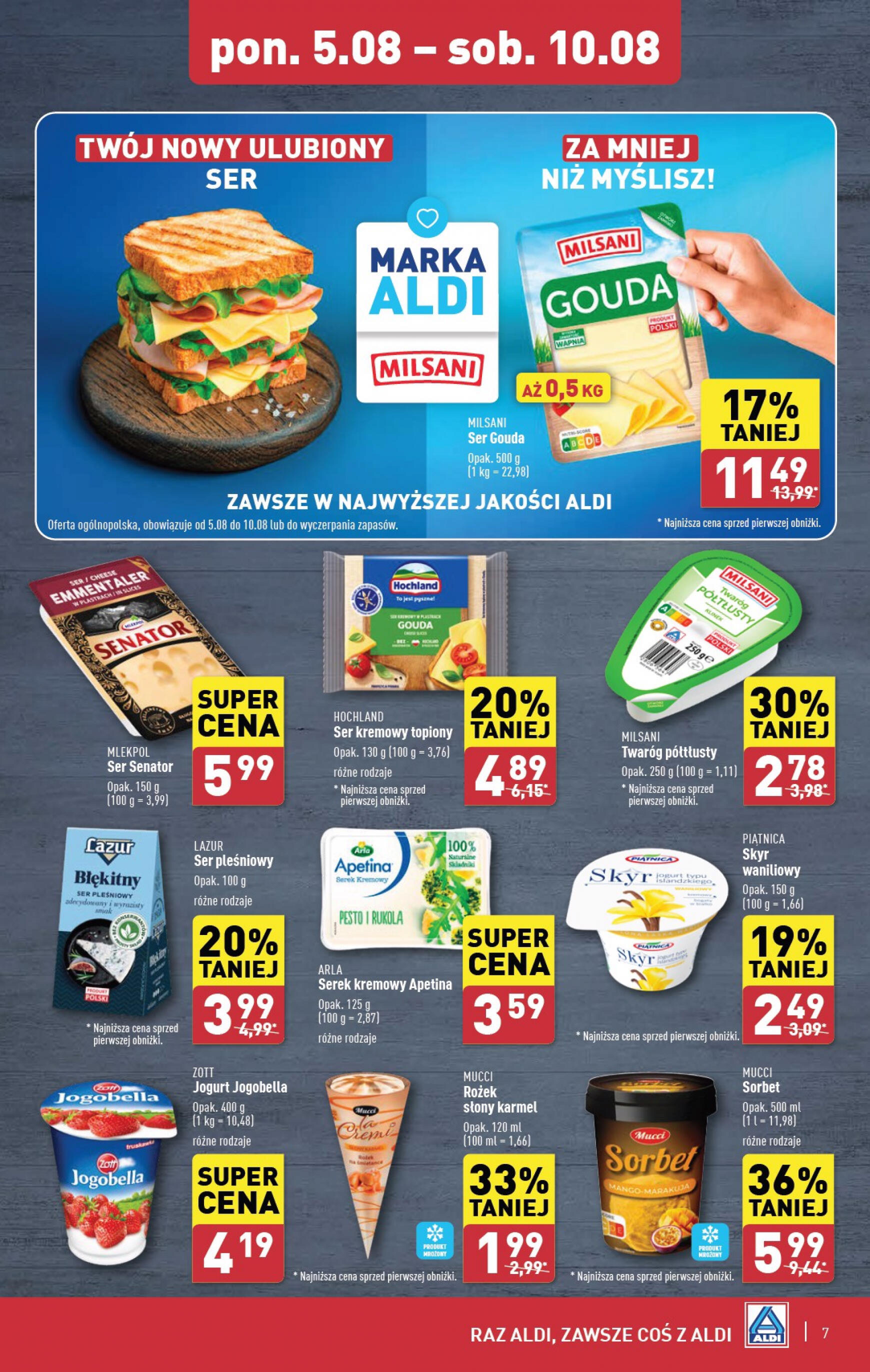 aldi - ALDI gazetka aktualna ważna od 05.08. - 10.08. - page: 7