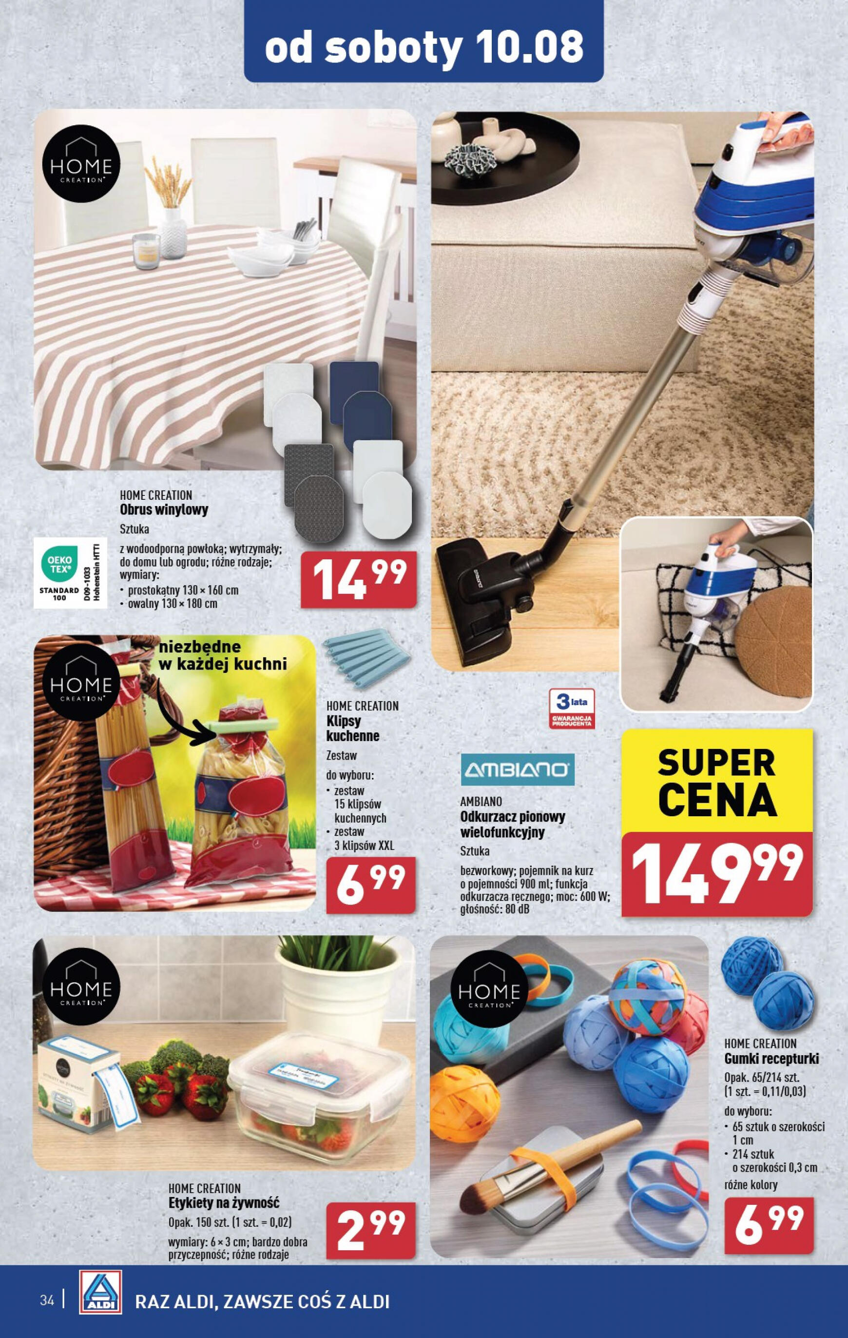 aldi - ALDI gazetka aktualna ważna od 05.08. - 10.08. - page: 34