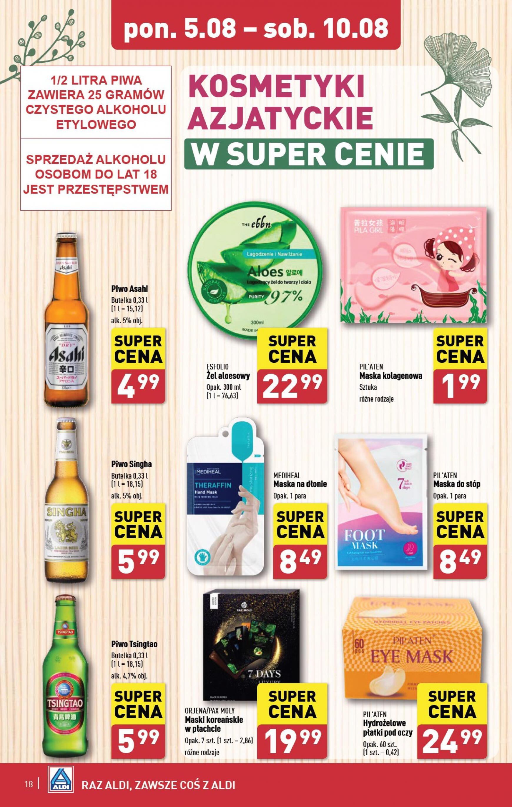 aldi - ALDI gazetka aktualna ważna od 05.08. - 10.08. - page: 18