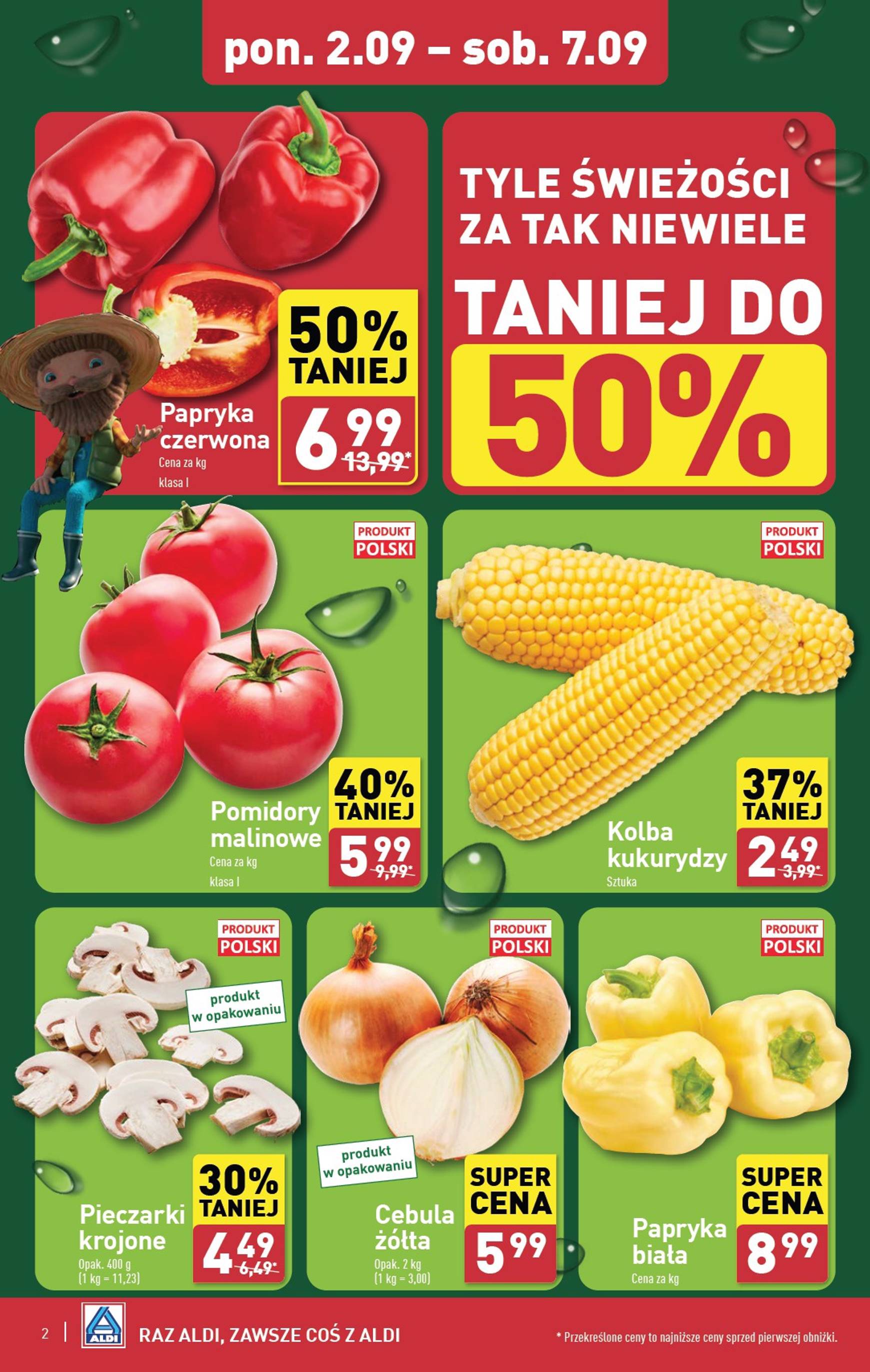 aldi - Aktualna ALDI - Farmer Aldik gazetka ważna od 02.09. - 07.09. - page: 2