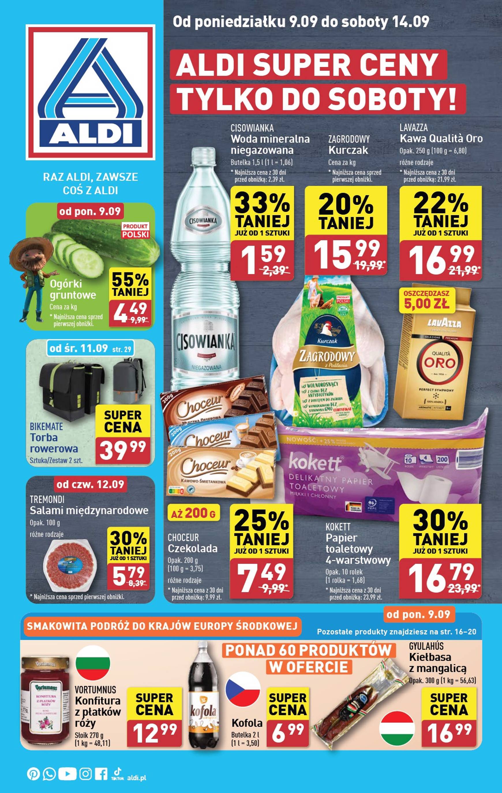 aldi - Aktualna ALDI gazetka ważna od 09.09. - 14.09.