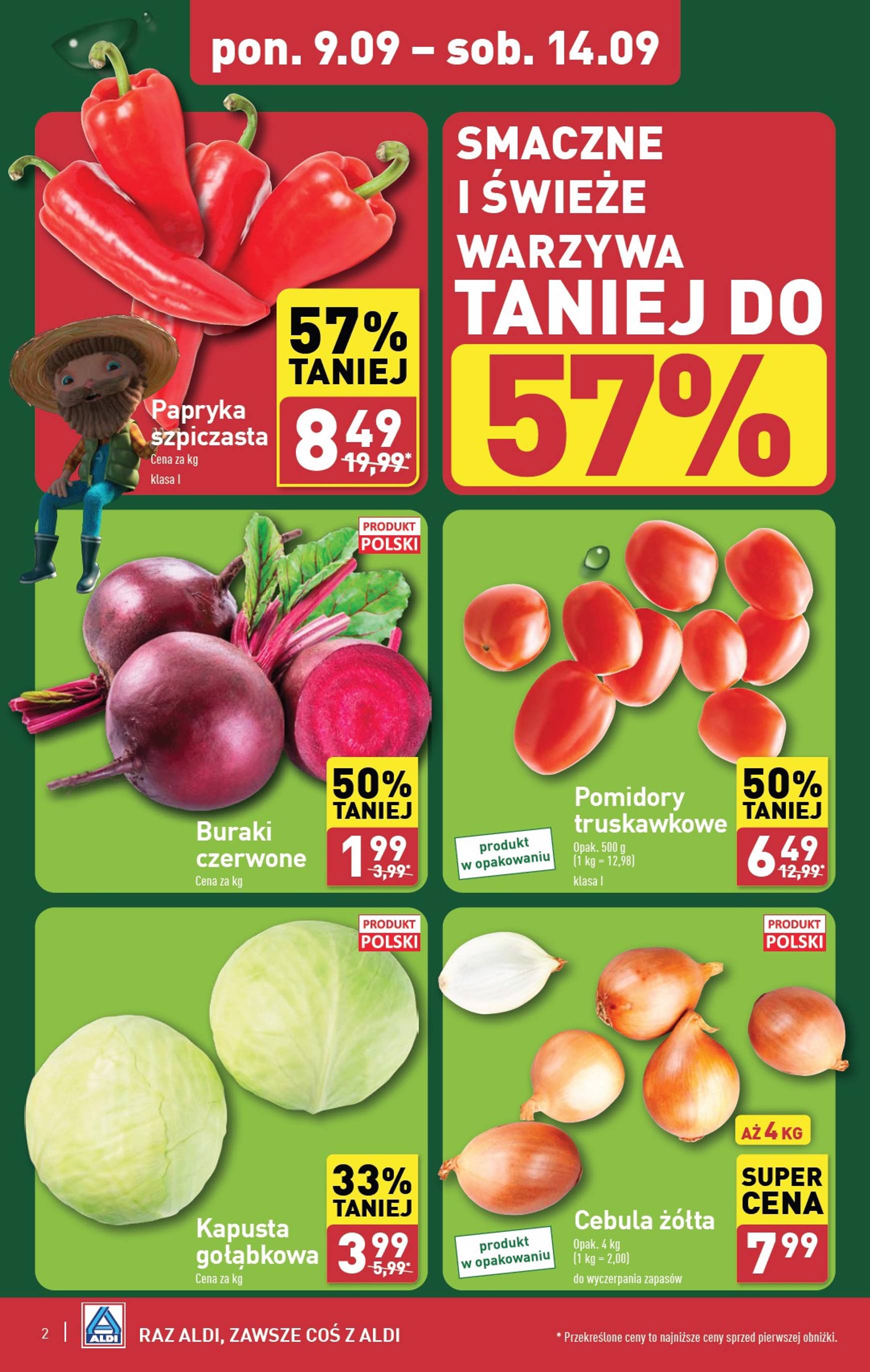 aldi - Aktualna ALDI - Farmer Aldik gazetka ważna od 09.09. - 14.09. - page: 2