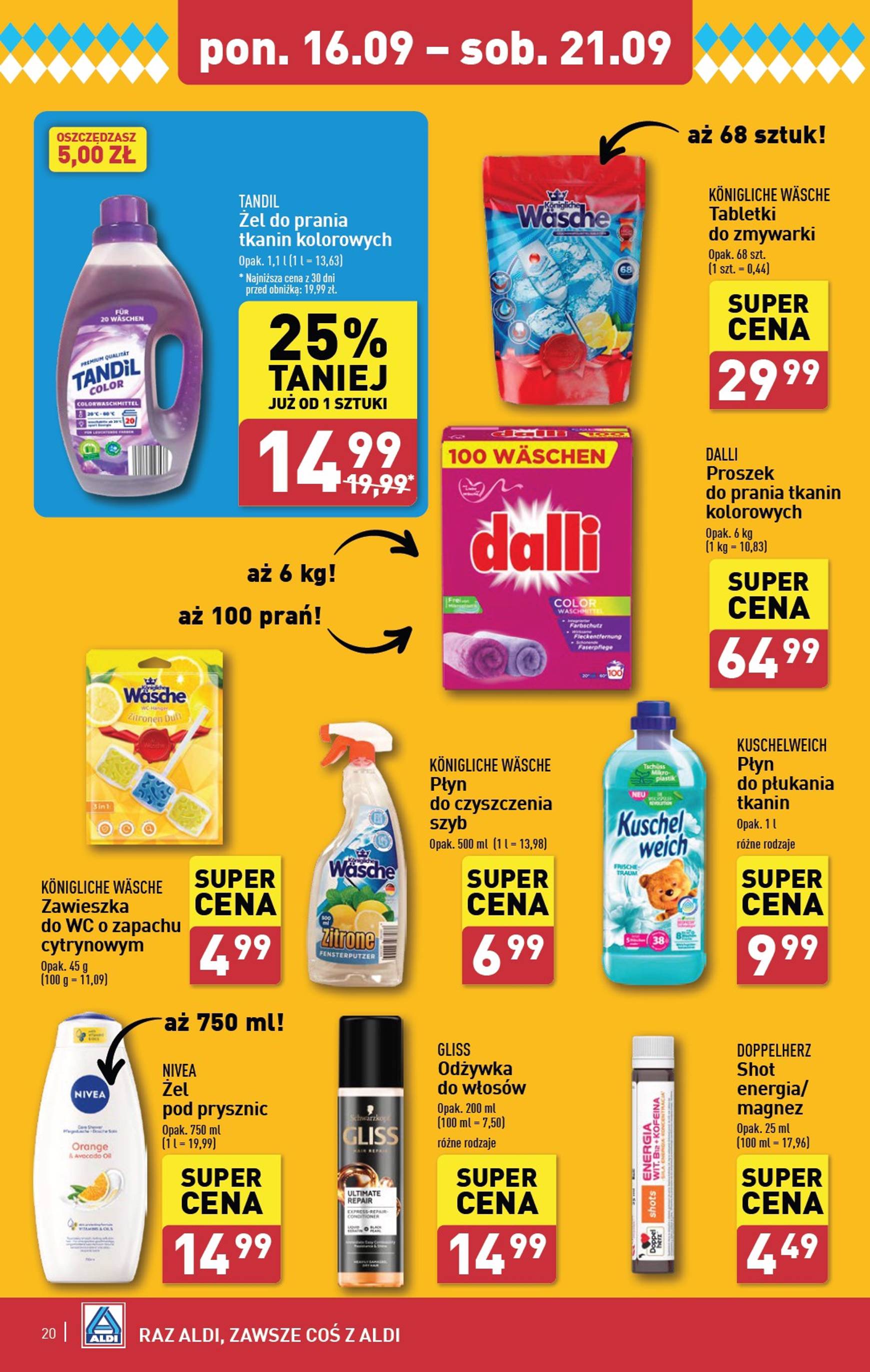 aldi - Aktualna ALDI gazetka ważna od 16.09. - 21.09. - page: 20