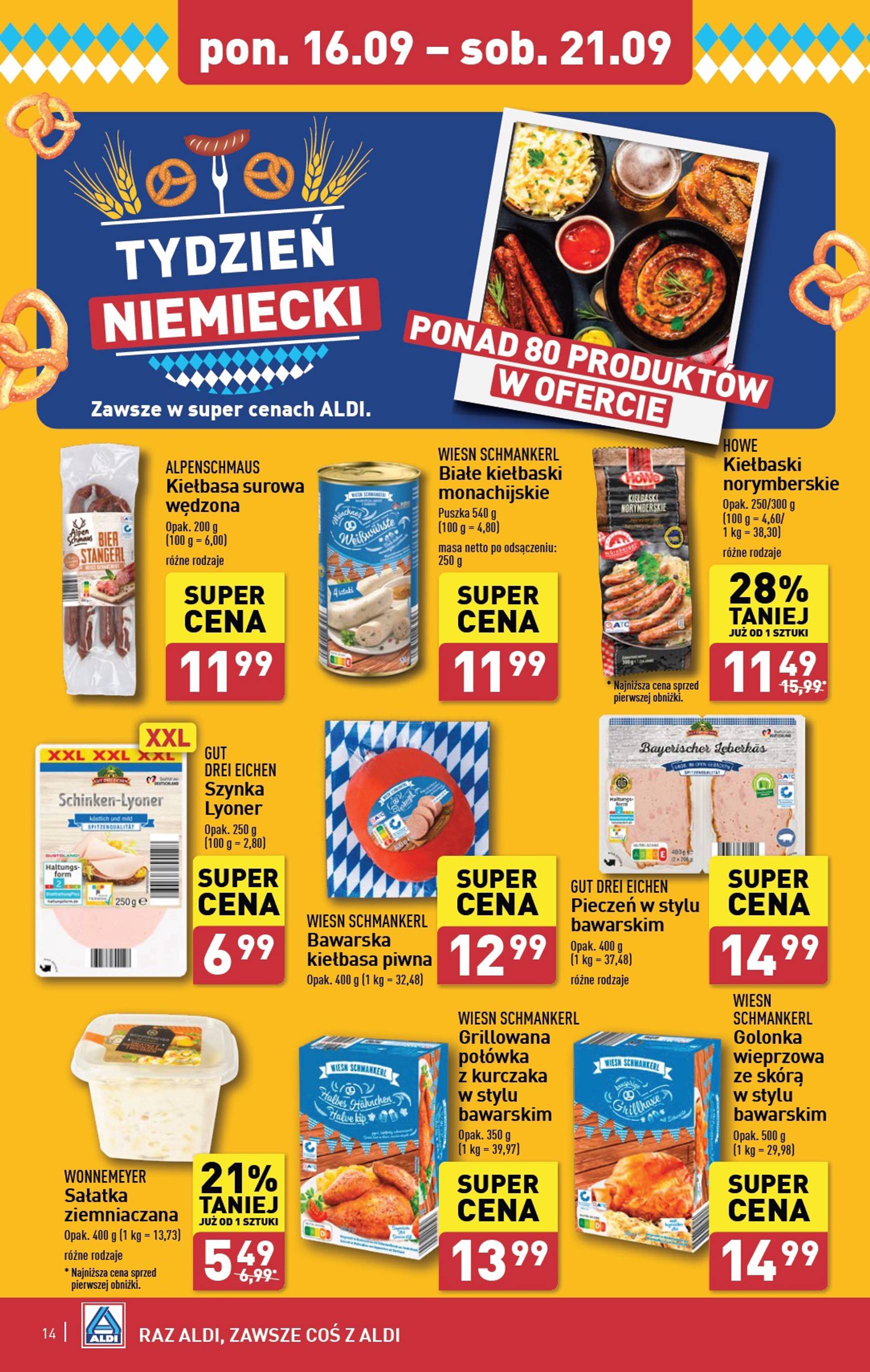 aldi - Aktualna ALDI gazetka ważna od 16.09. - 21.09. - page: 14