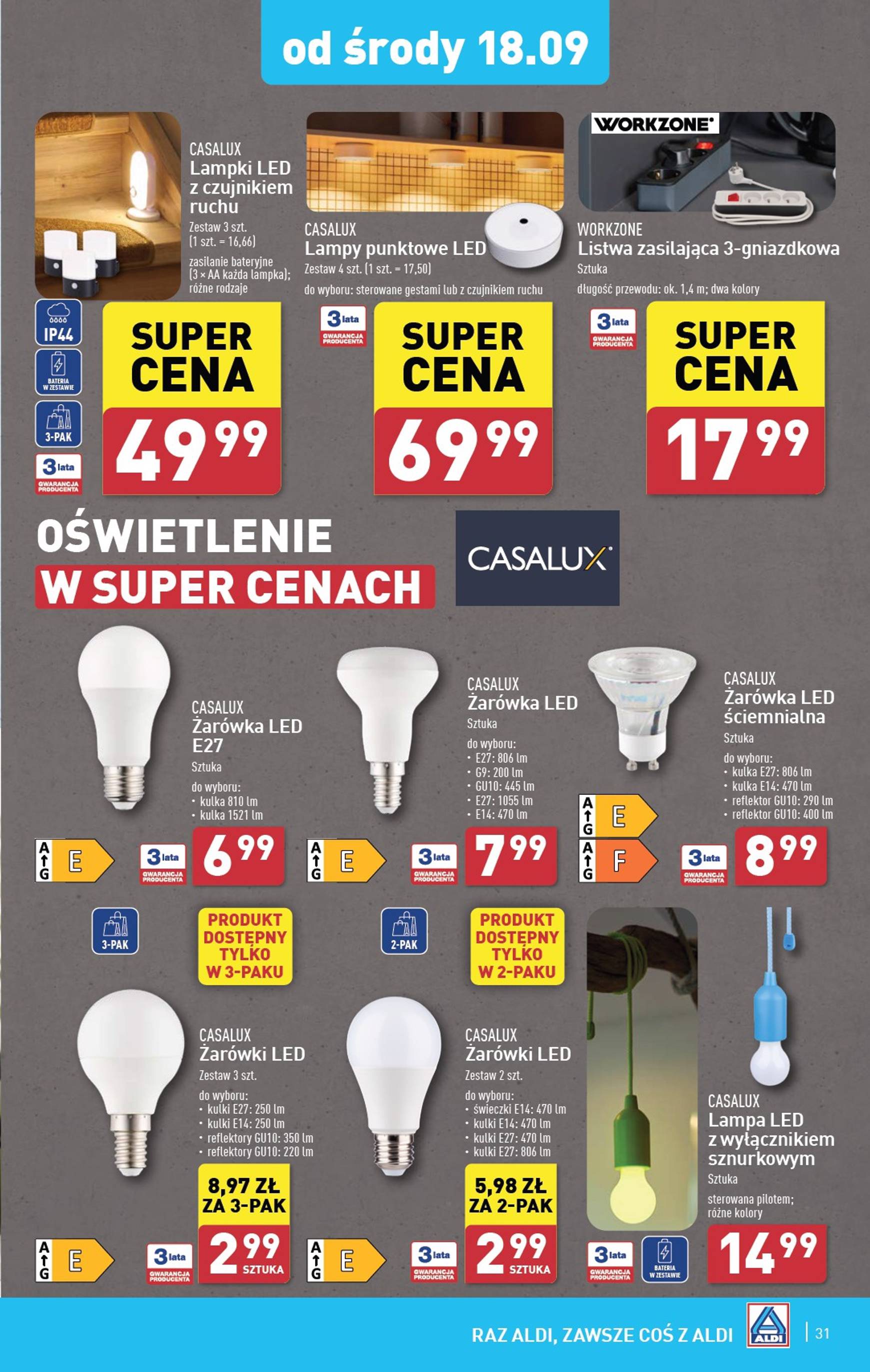 aldi - Aktualna ALDI gazetka ważna od 16.09. - 21.09. - page: 31