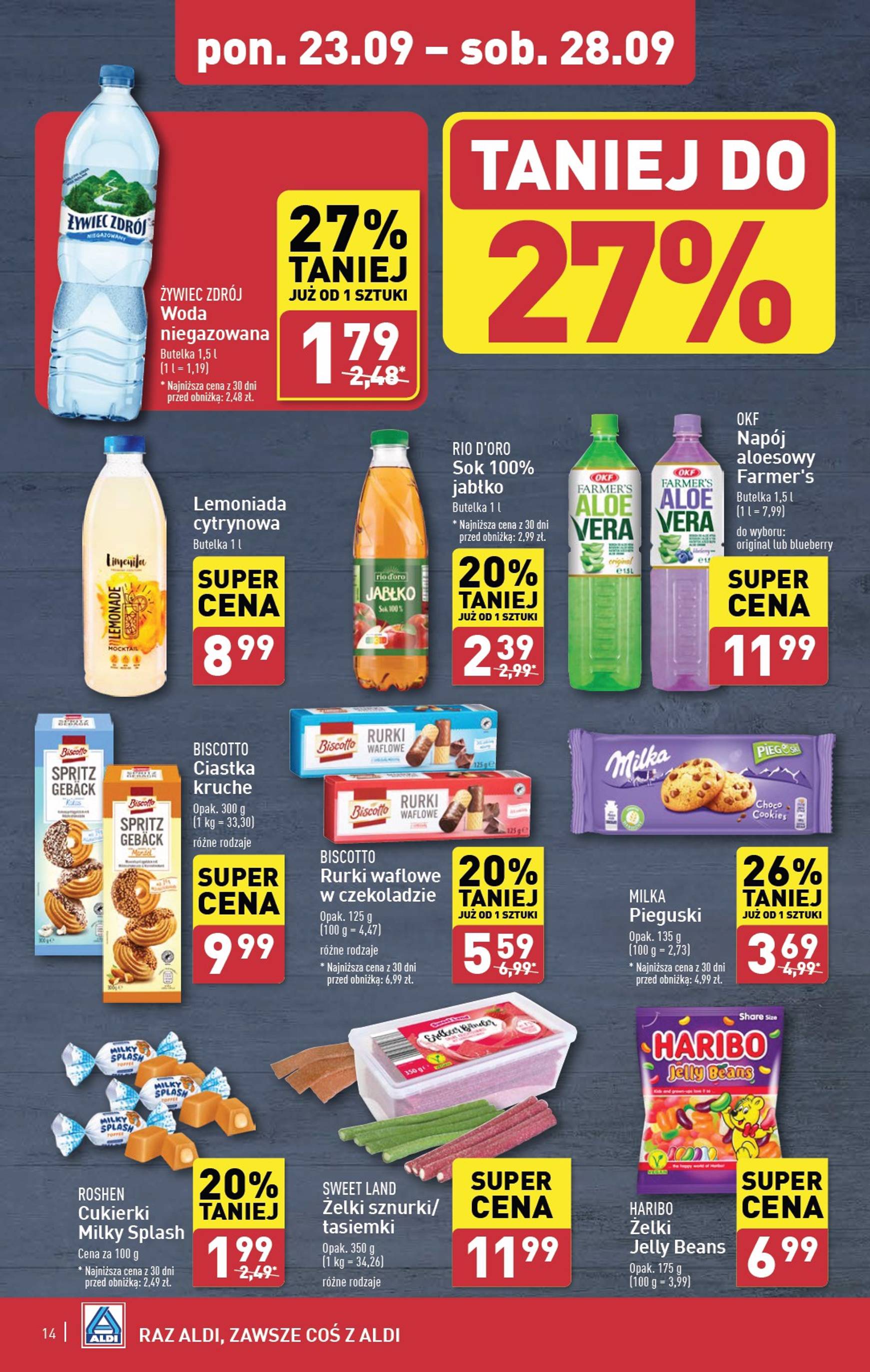 aldi - Aktualna ALDI gazetka ważna od 23.09. - 28.09. - page: 14