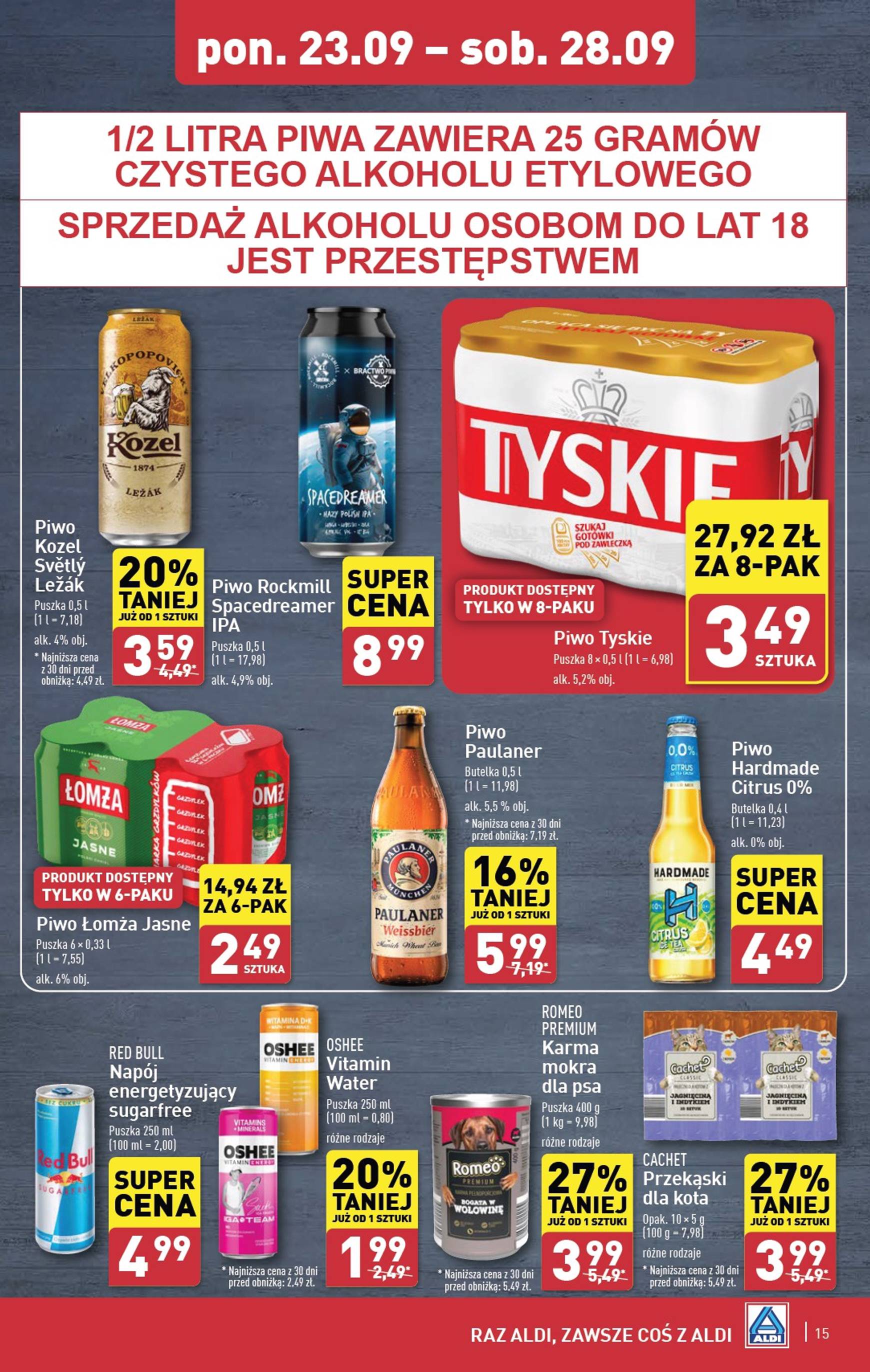 aldi - Aktualna ALDI gazetka ważna od 23.09. - 28.09. - page: 15