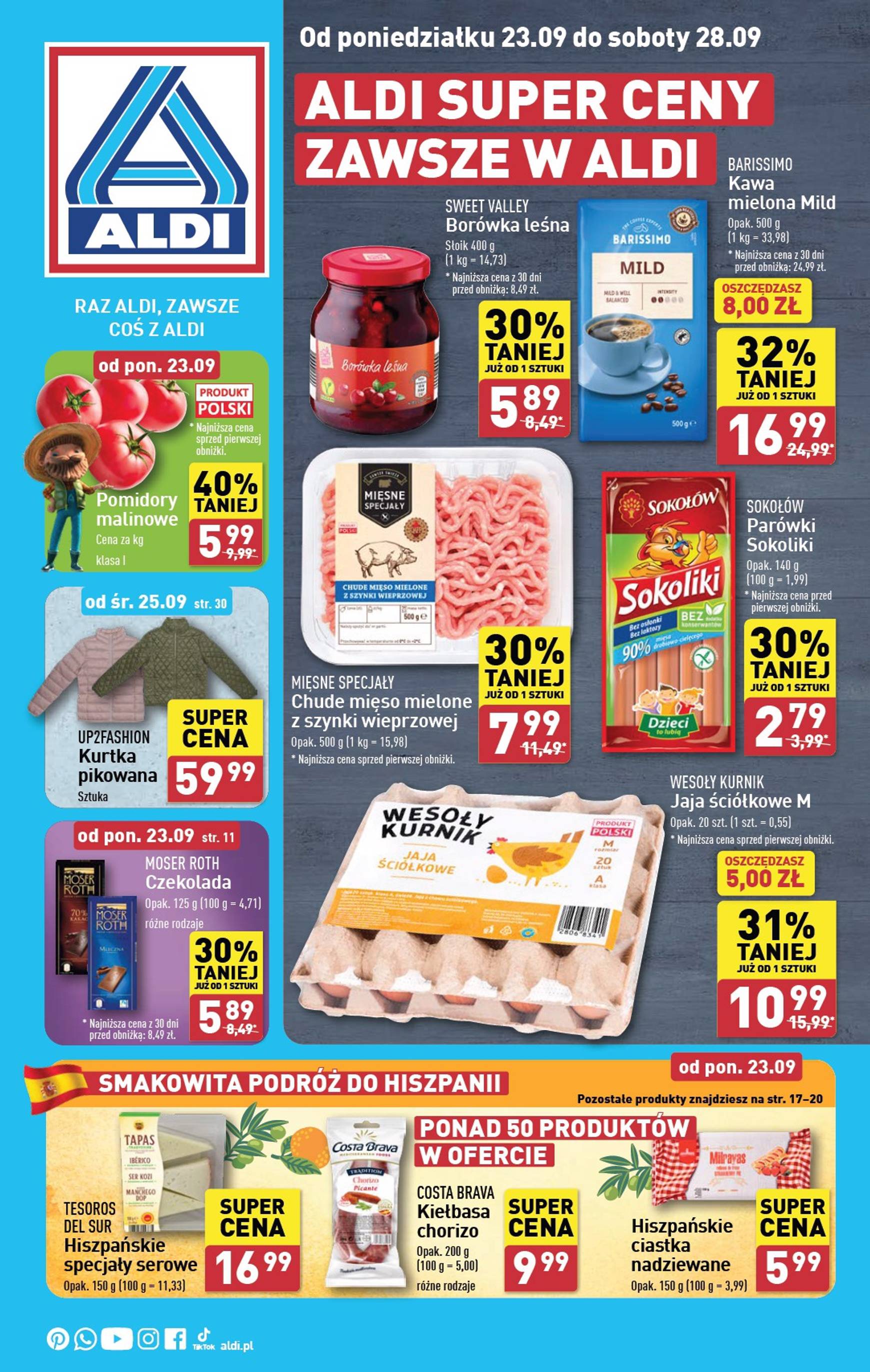 aldi - Aktualna ALDI gazetka ważna od 23.09. - 28.09. - page: 1