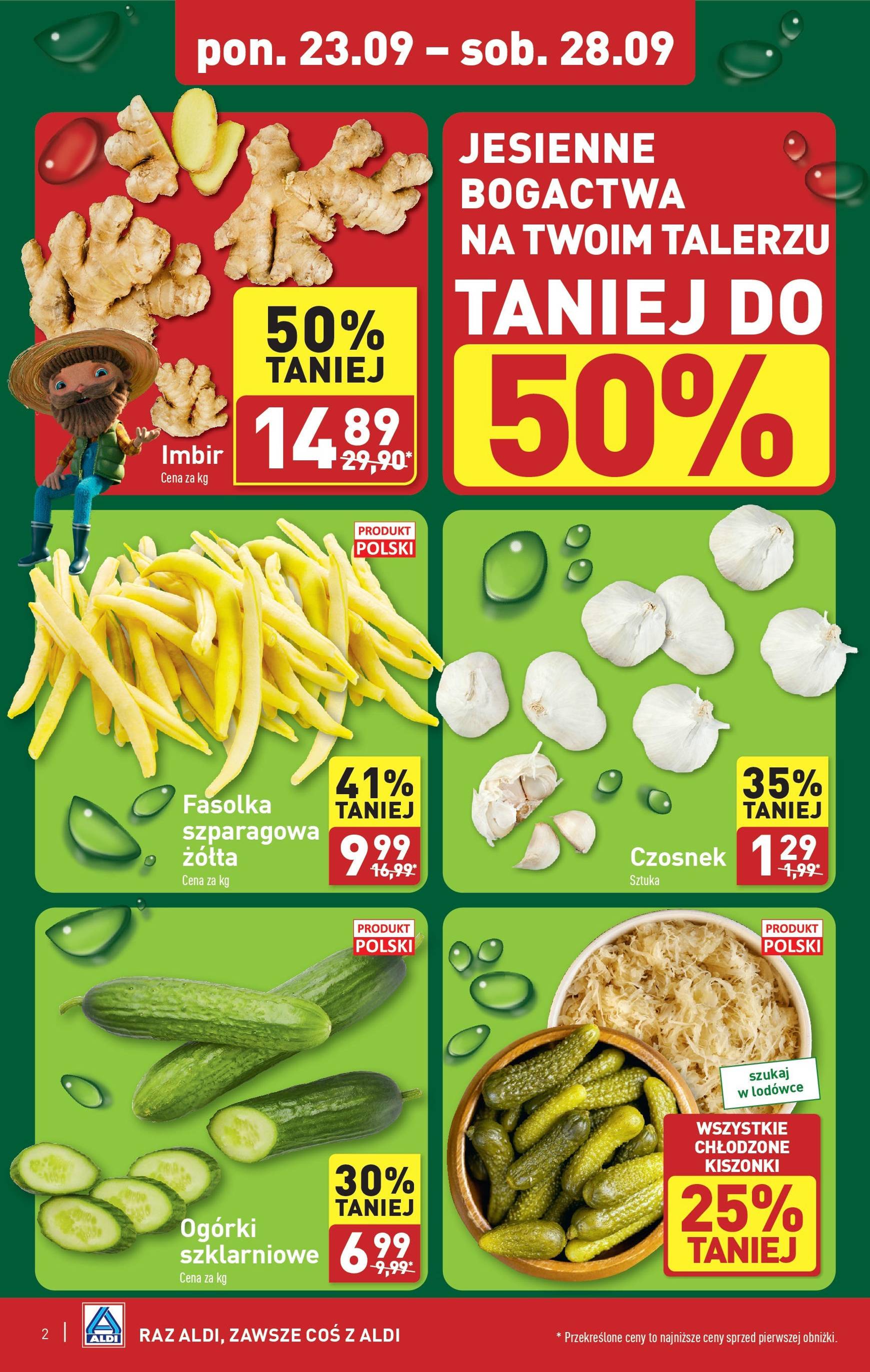 aldi - Aktualna ALDI - Farmer Aldik gazetka ważna od 23.09. - 28.09. - page: 2