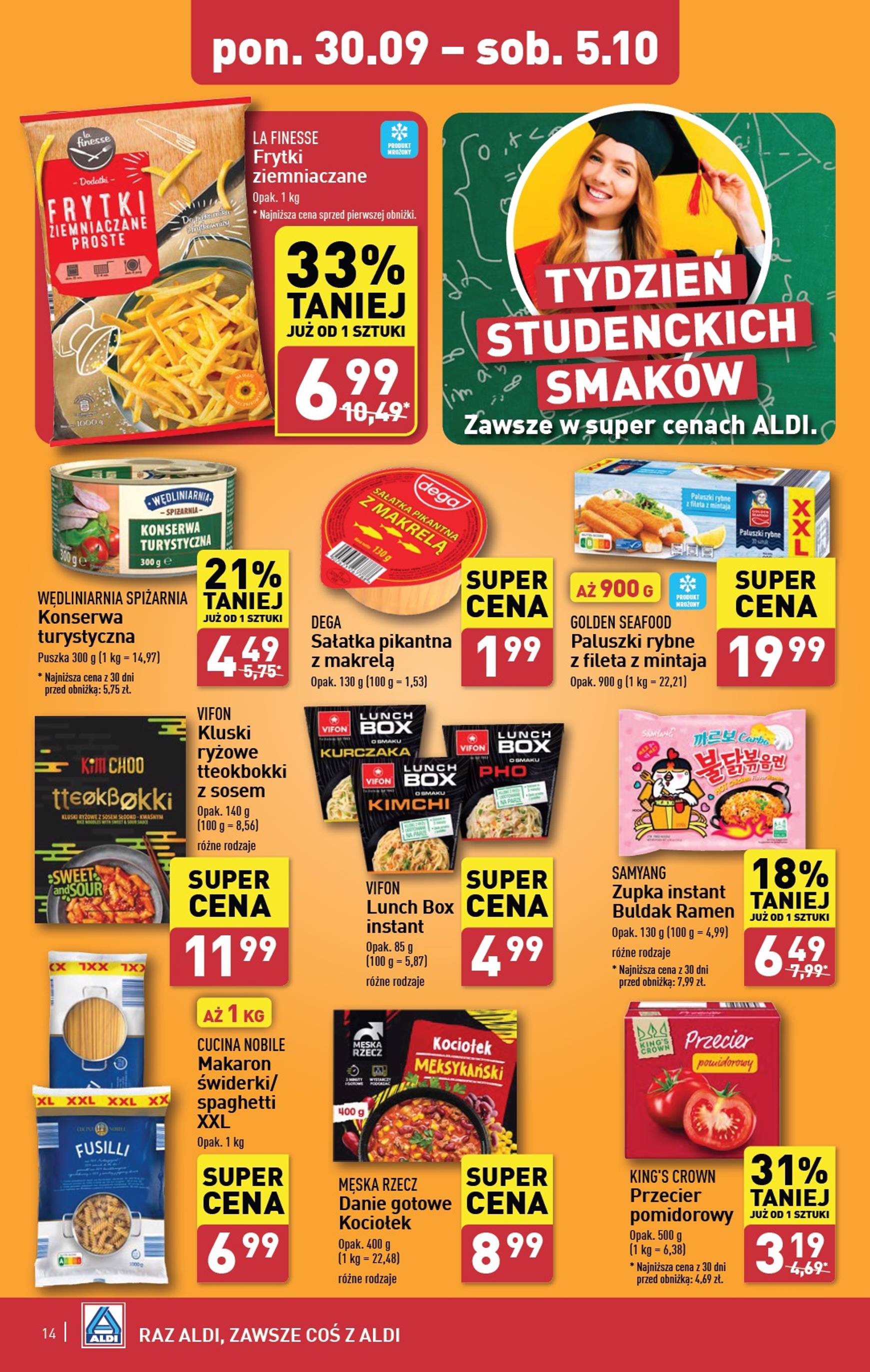 aldi - Aktualna ALDI gazetka ważna od 30.09. - 05.10. - page: 14