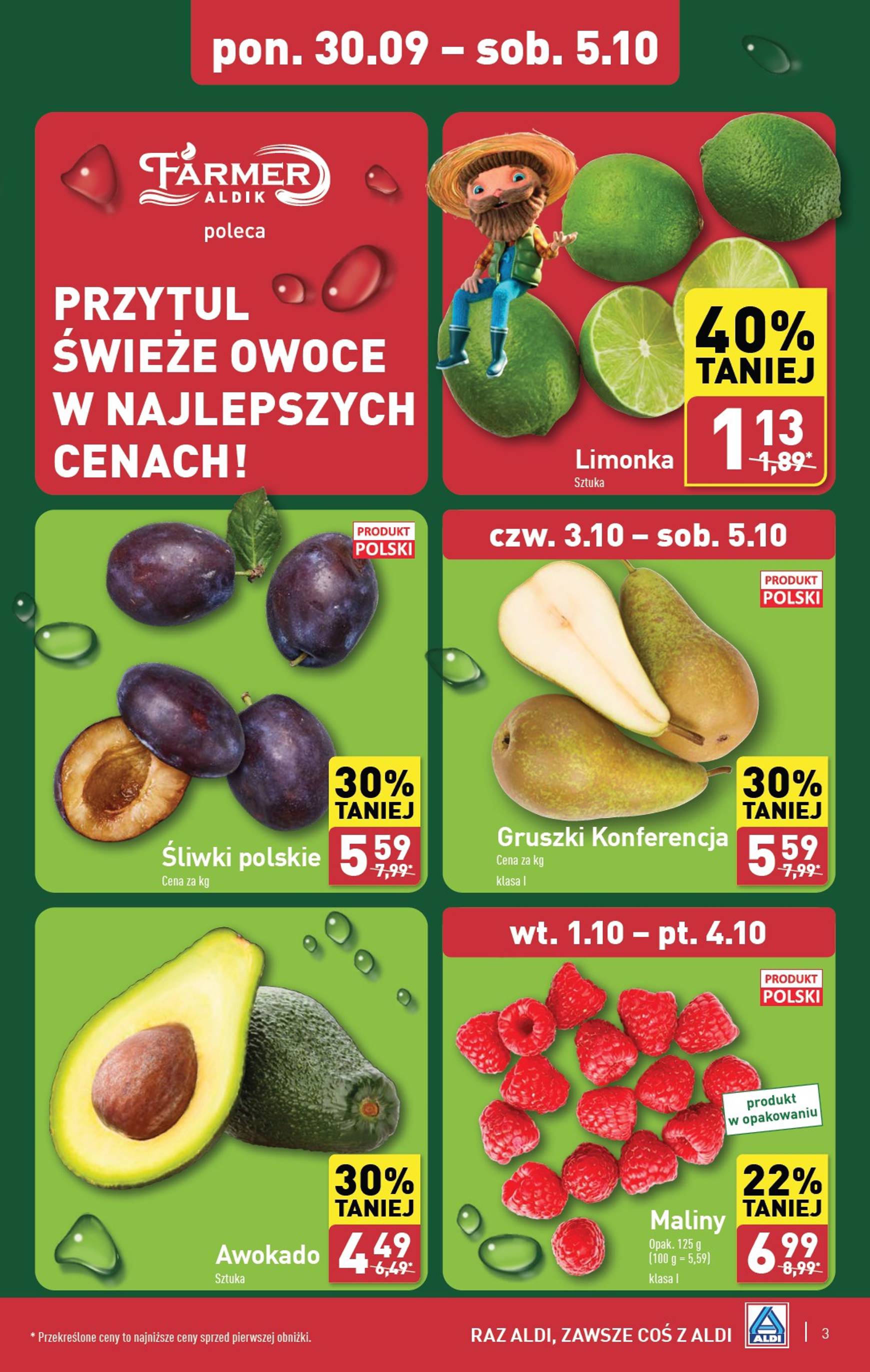 aldi - Aktualna ALDI gazetka ważna od 30.09. - 05.10. - page: 3