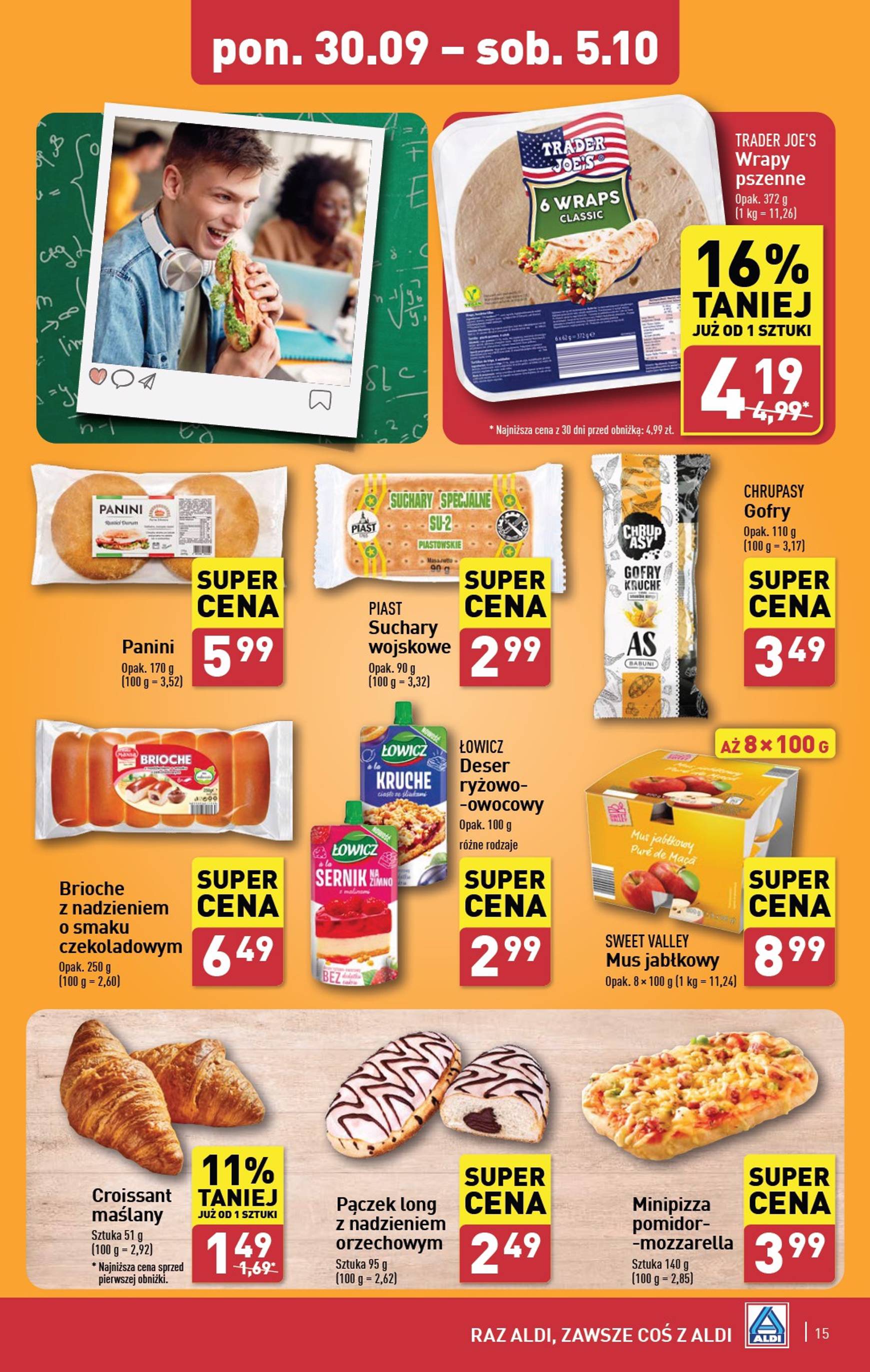 aldi - Aktualna ALDI gazetka ważna od 30.09. - 05.10. - page: 15