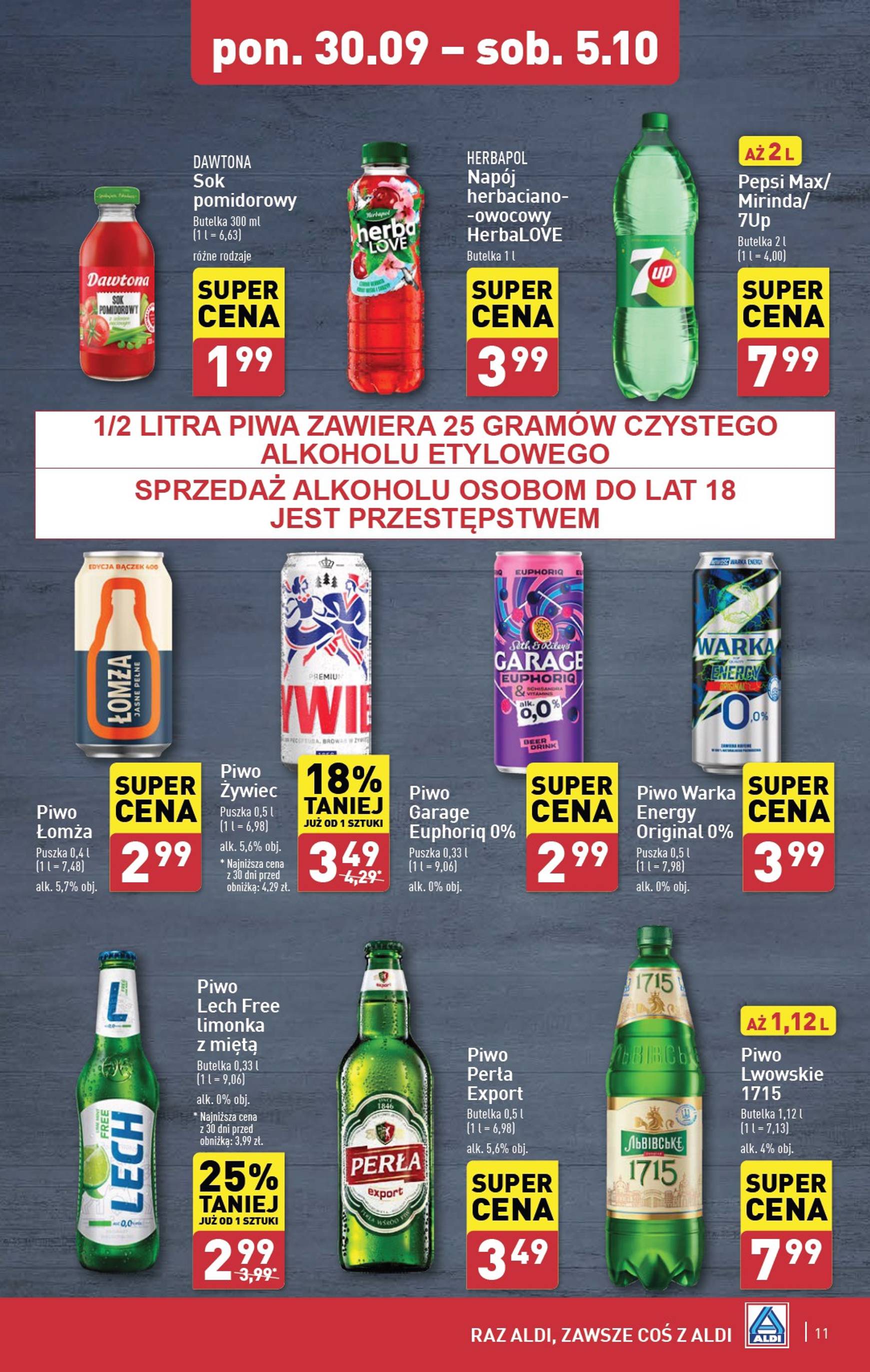 aldi - Aktualna ALDI gazetka ważna od 30.09. - 05.10. - page: 11