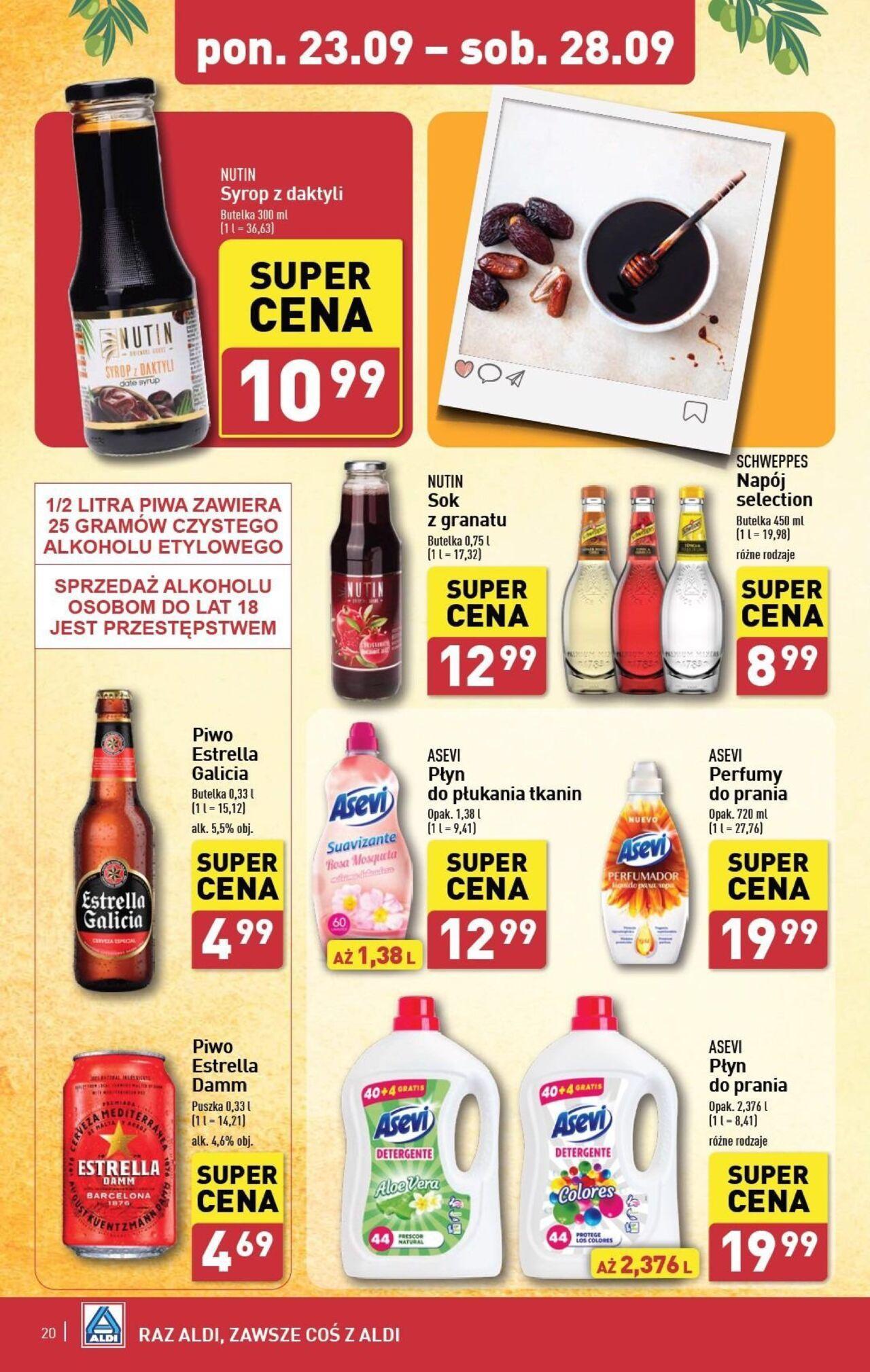 aldi - Aldi Gazetka 23.09.2024 - 28.09.2024 - page: 20