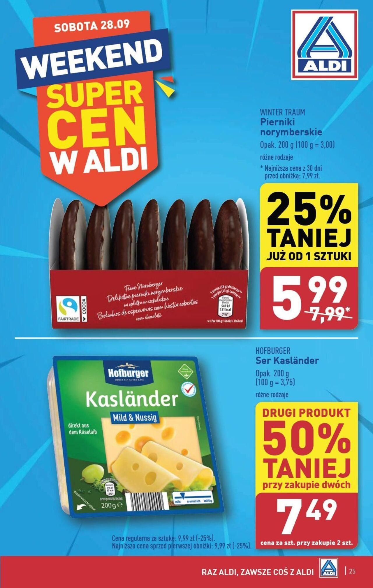 aldi - Aldi Gazetka 23.09.2024 - 28.09.2024 - page: 25